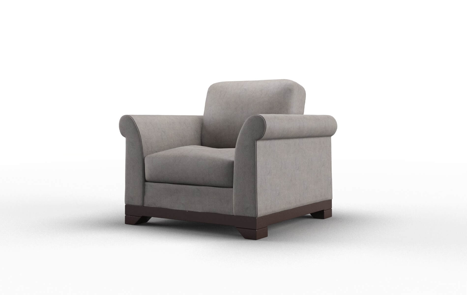 Denver Suave Slate Chair espresso legs 4