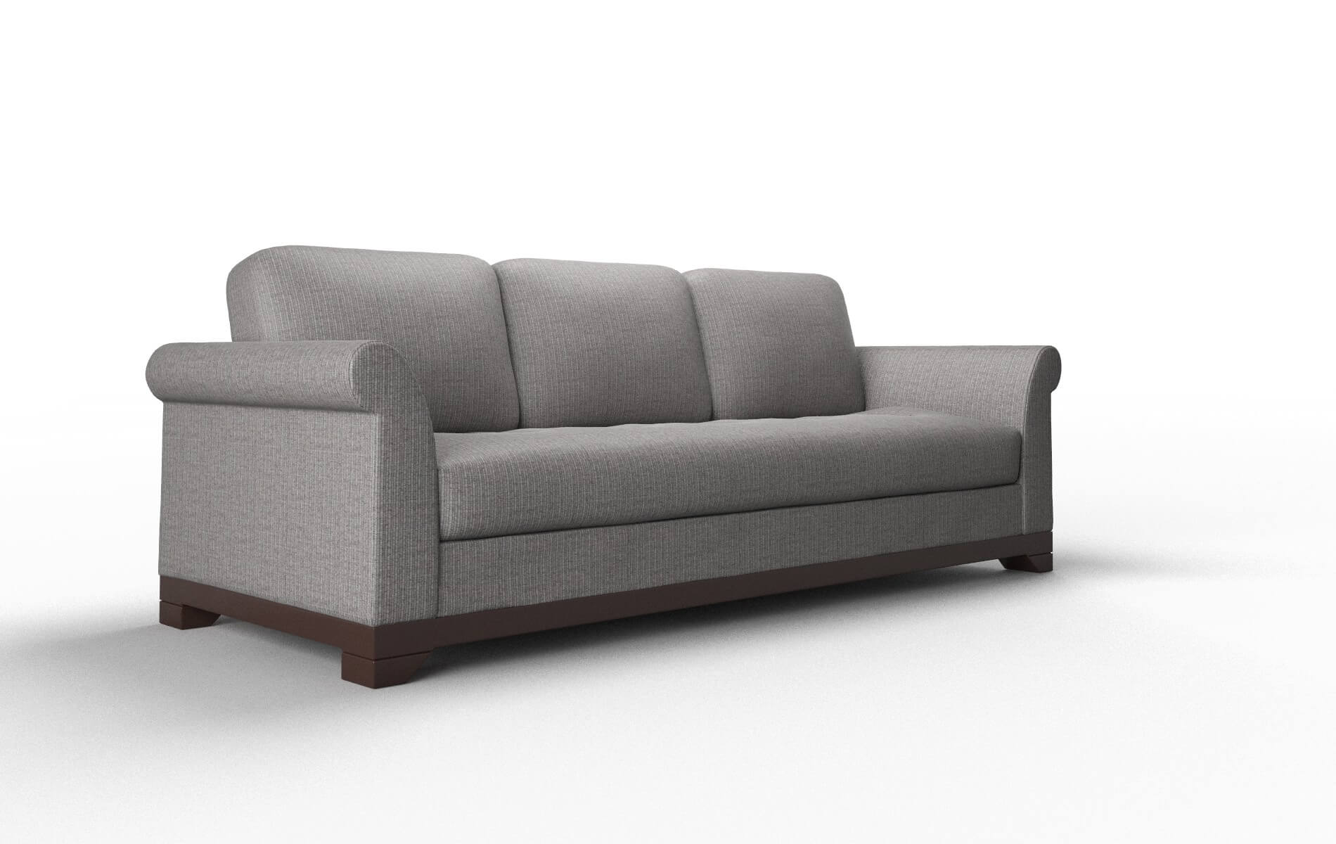 Denver Terrain Oatmeal Sofa espresso legs 2