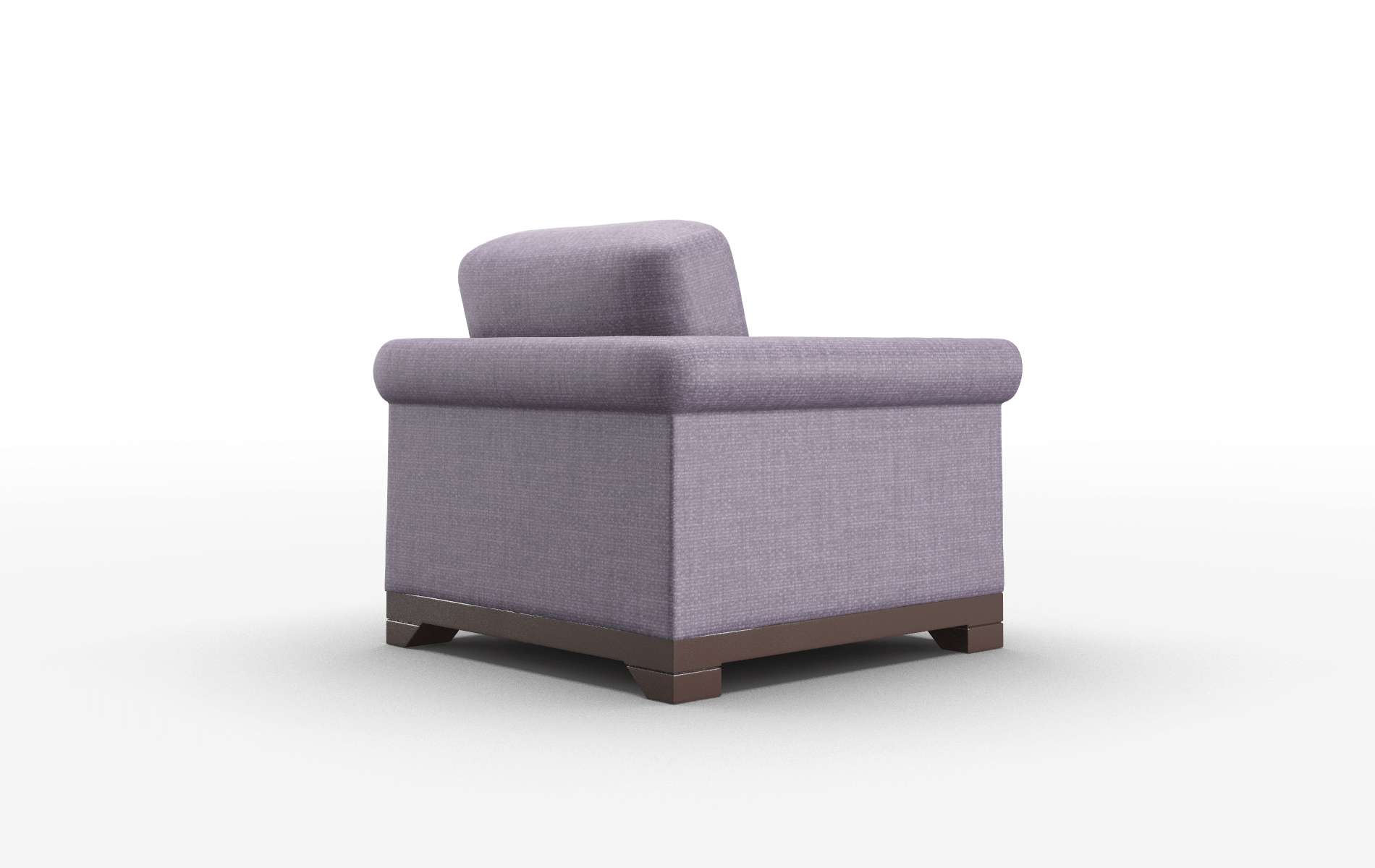 Denver Tess Blackberry Chair espresso legs 5
