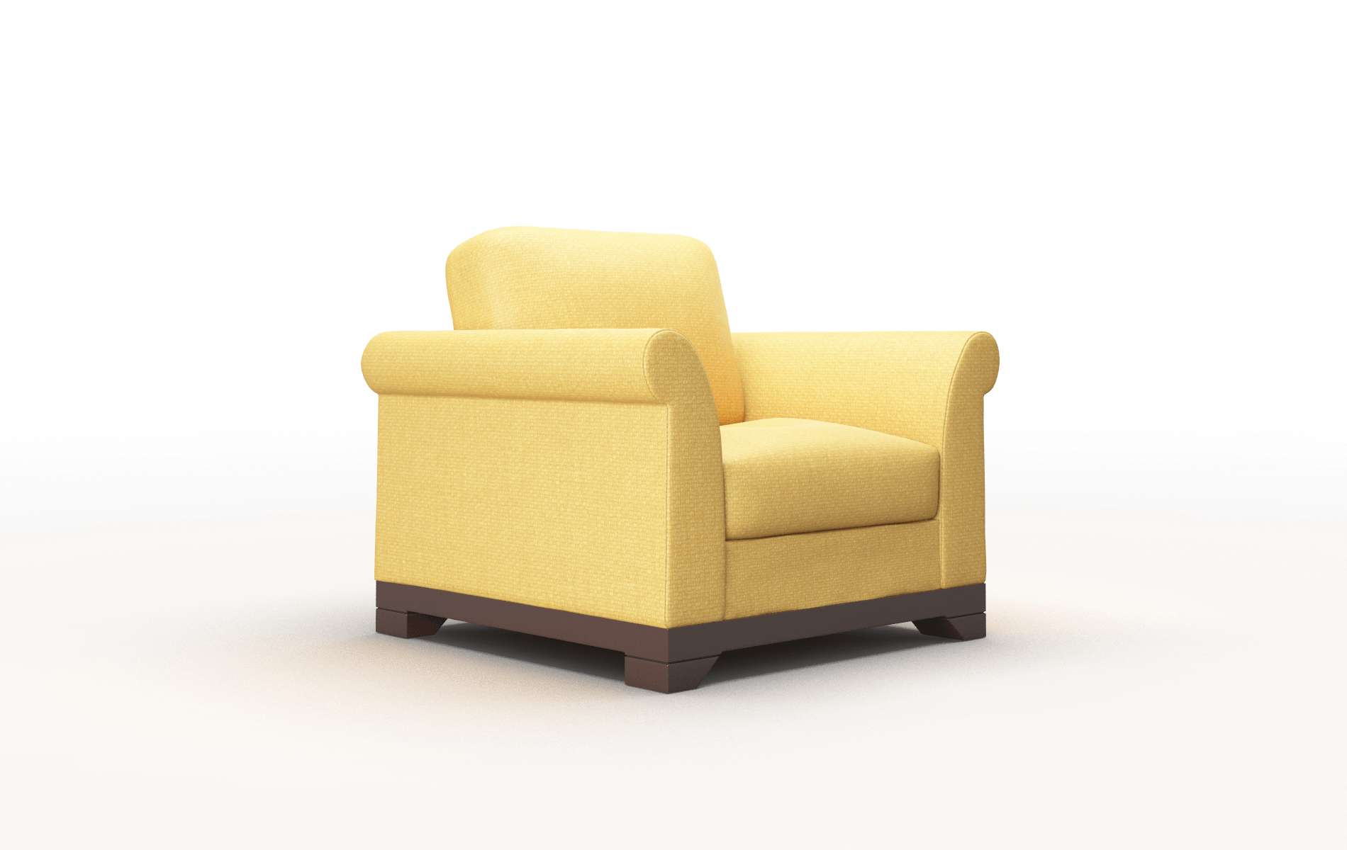 Denver Tess Turmeric Chair espresso legs 2