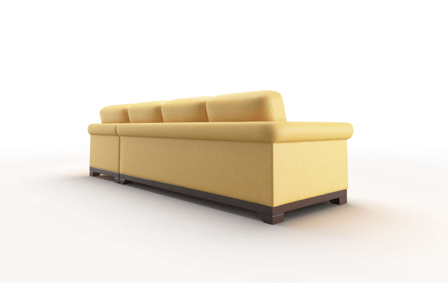Denver Tess Turmeric Panel espresso legs 5