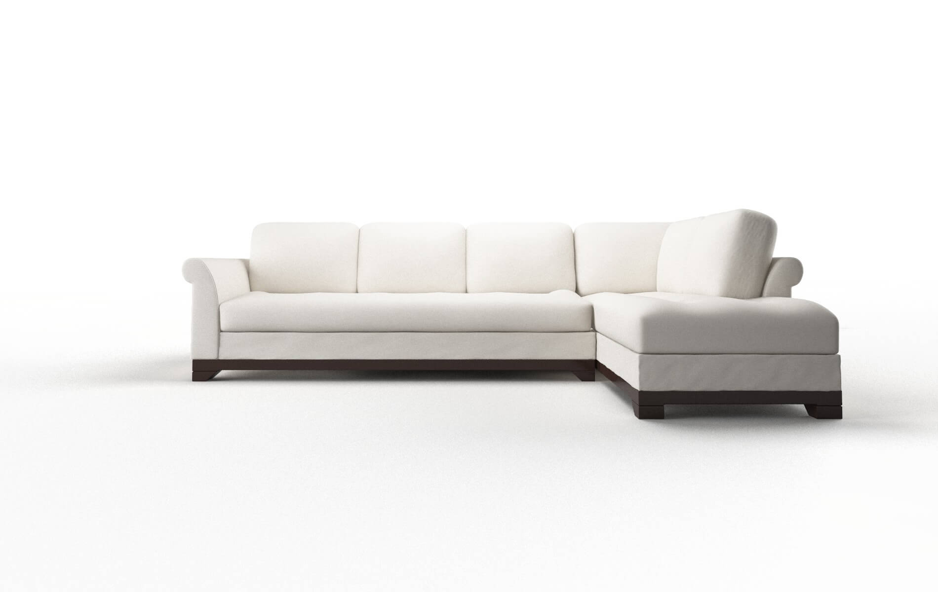 Denver Venice Eggshell Panel espresso legs 1