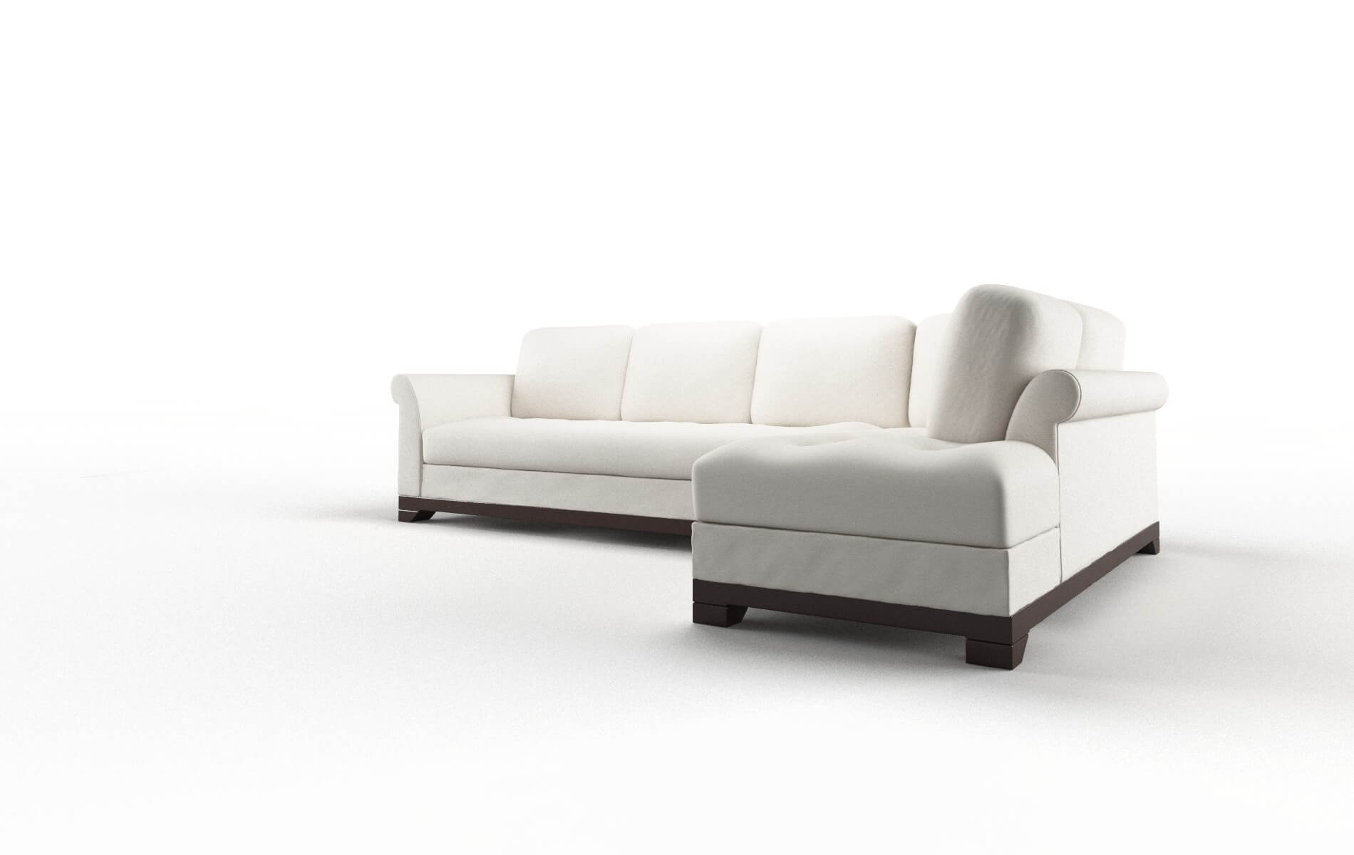 Denver Venice Eggshell Panel espresso legs 4