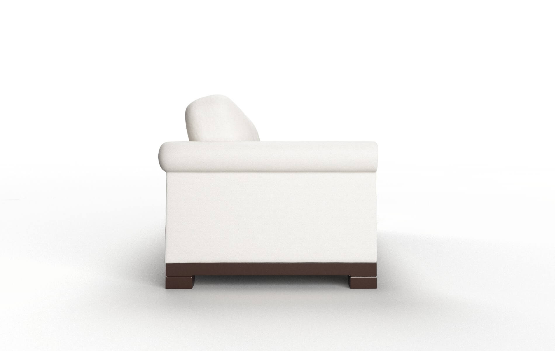 Denver Venice Eggshell Sofa espresso legs 3
