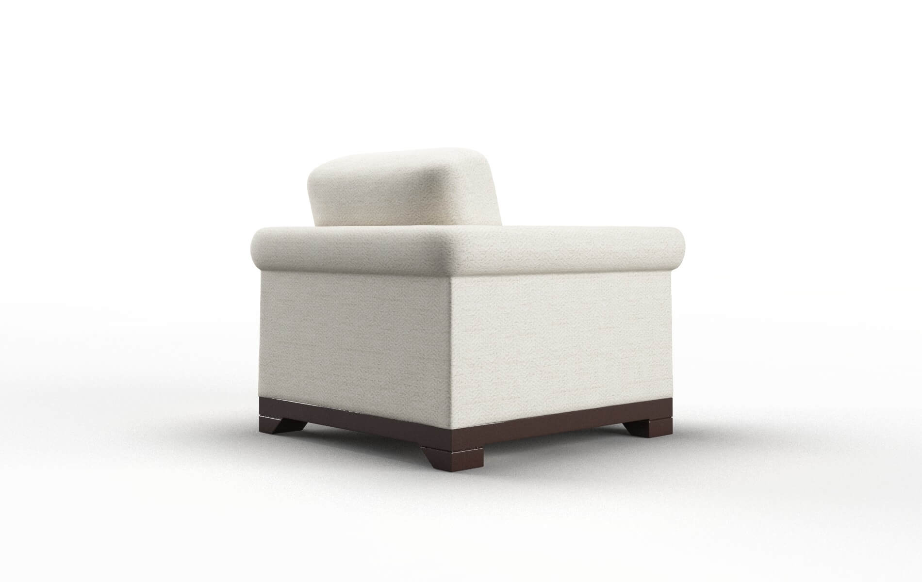 Denver Venus Cream Chair espresso legs 5