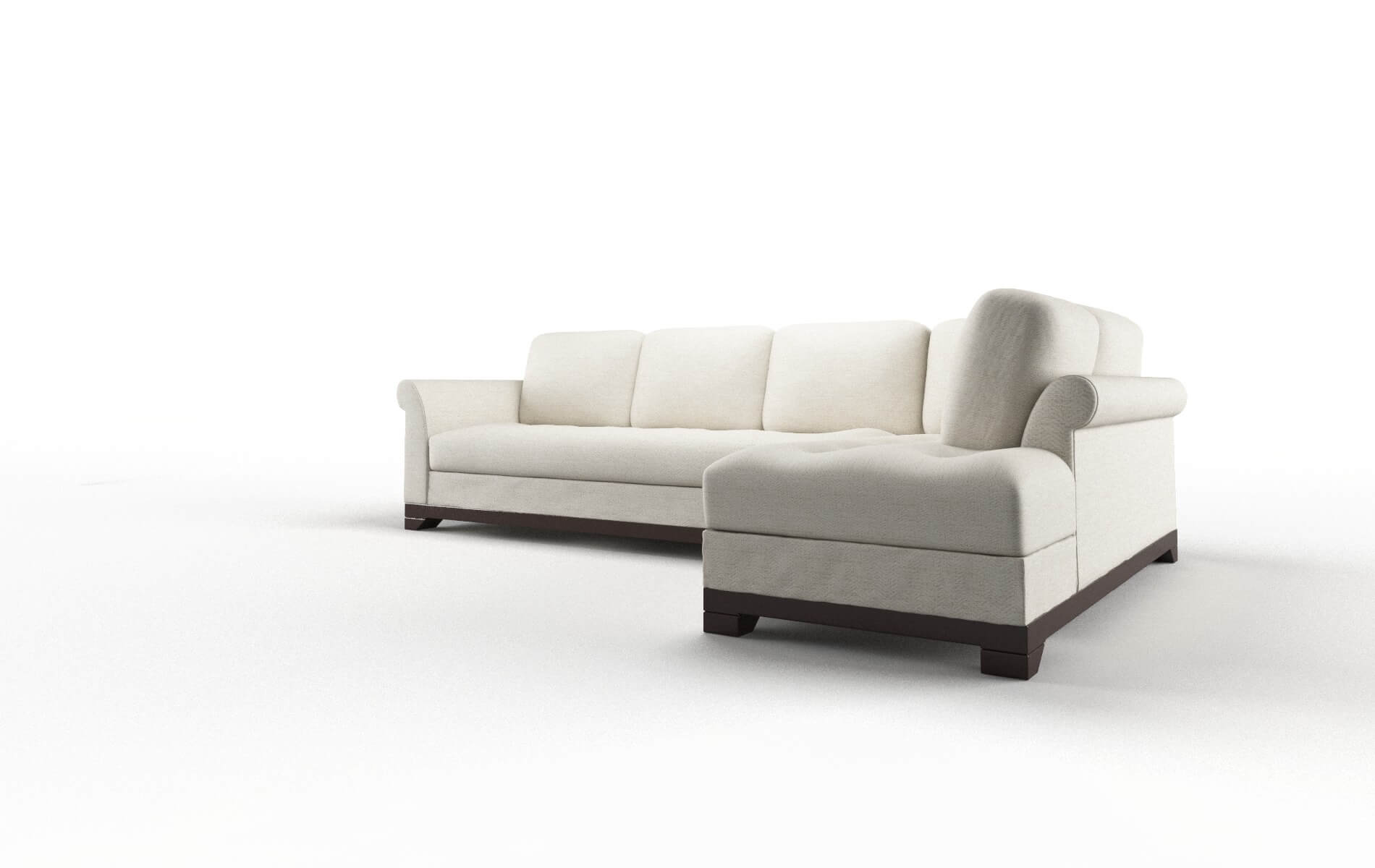 Denver Venus Cream Panel espresso legs 4