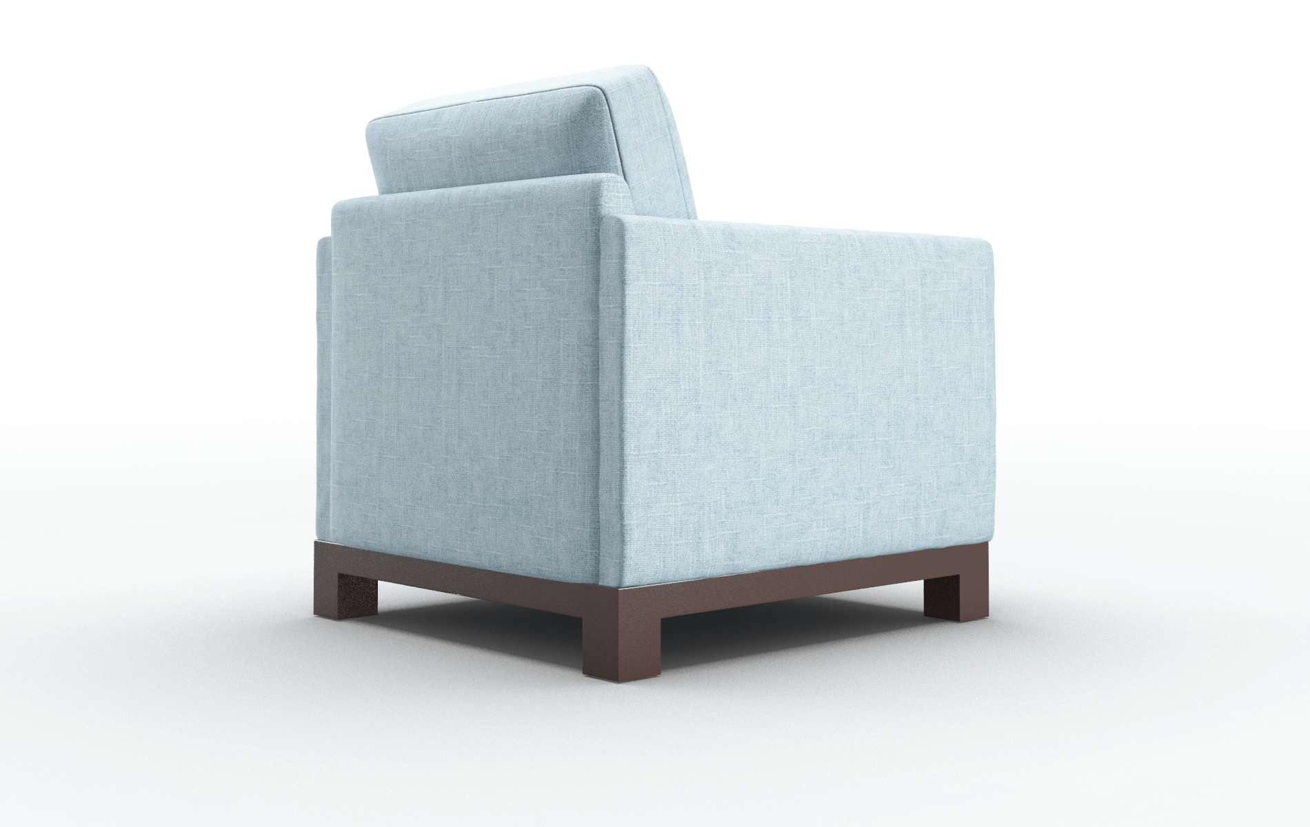 Dover Atlas Turquoise Chair espresso legs 5
