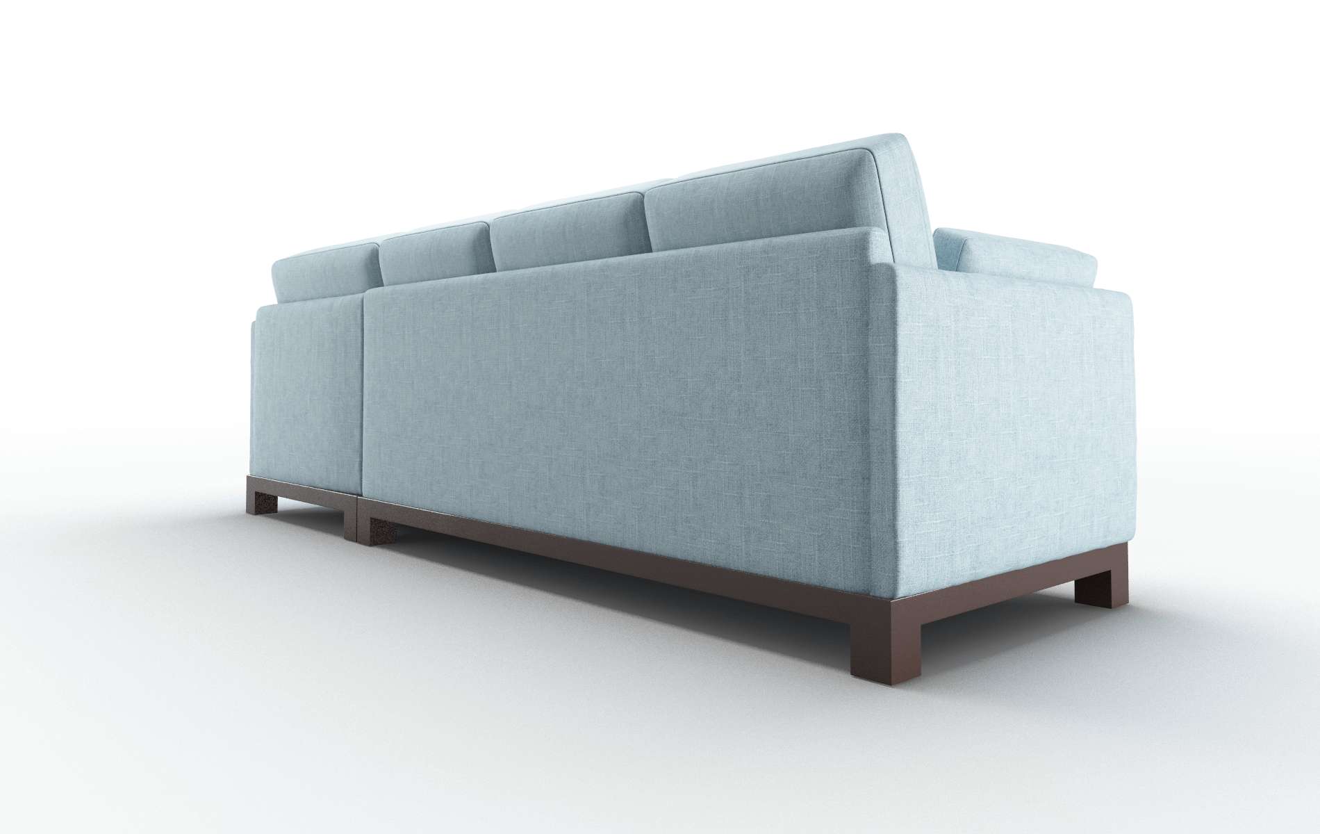 Dover Atlas Turquoise Panel espresso legs 5