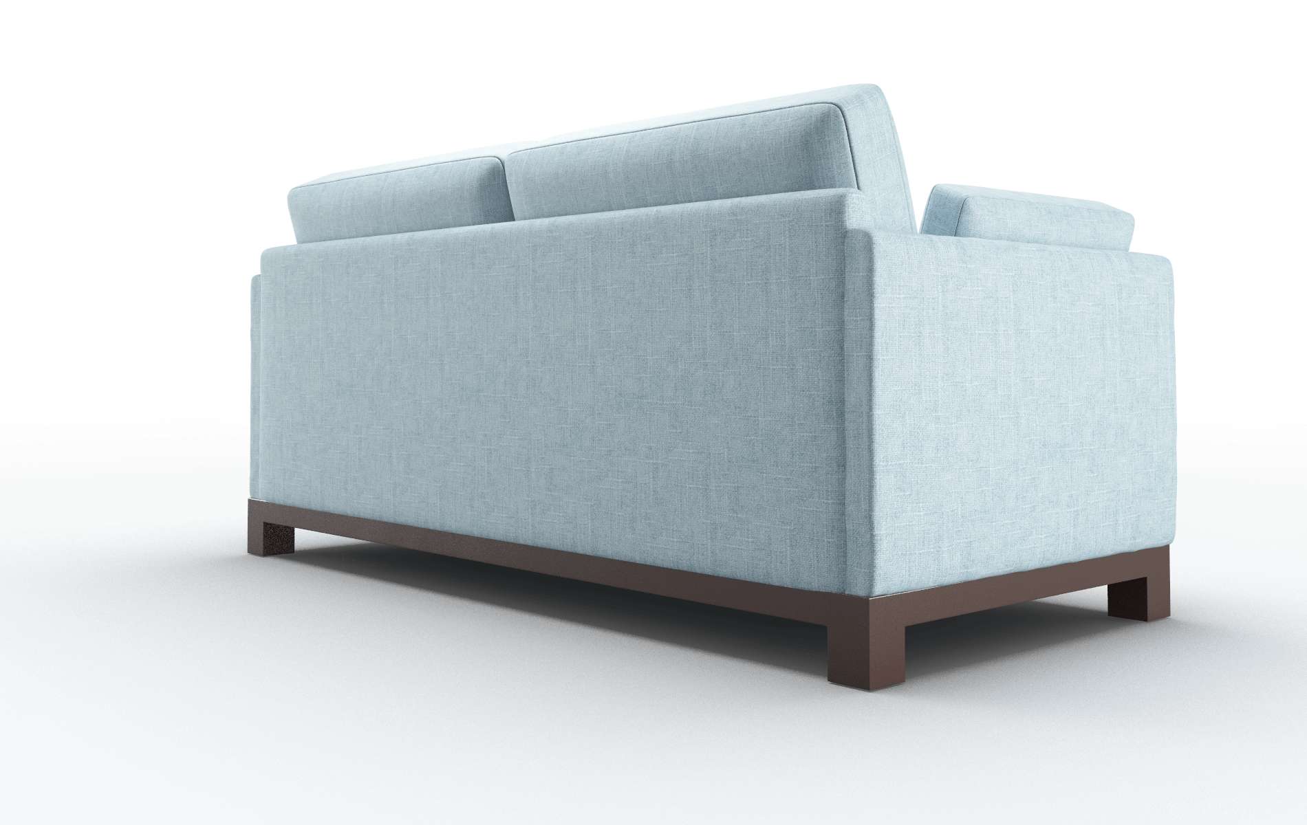 Dover Atlas Turquoise Sofa espresso legs 5