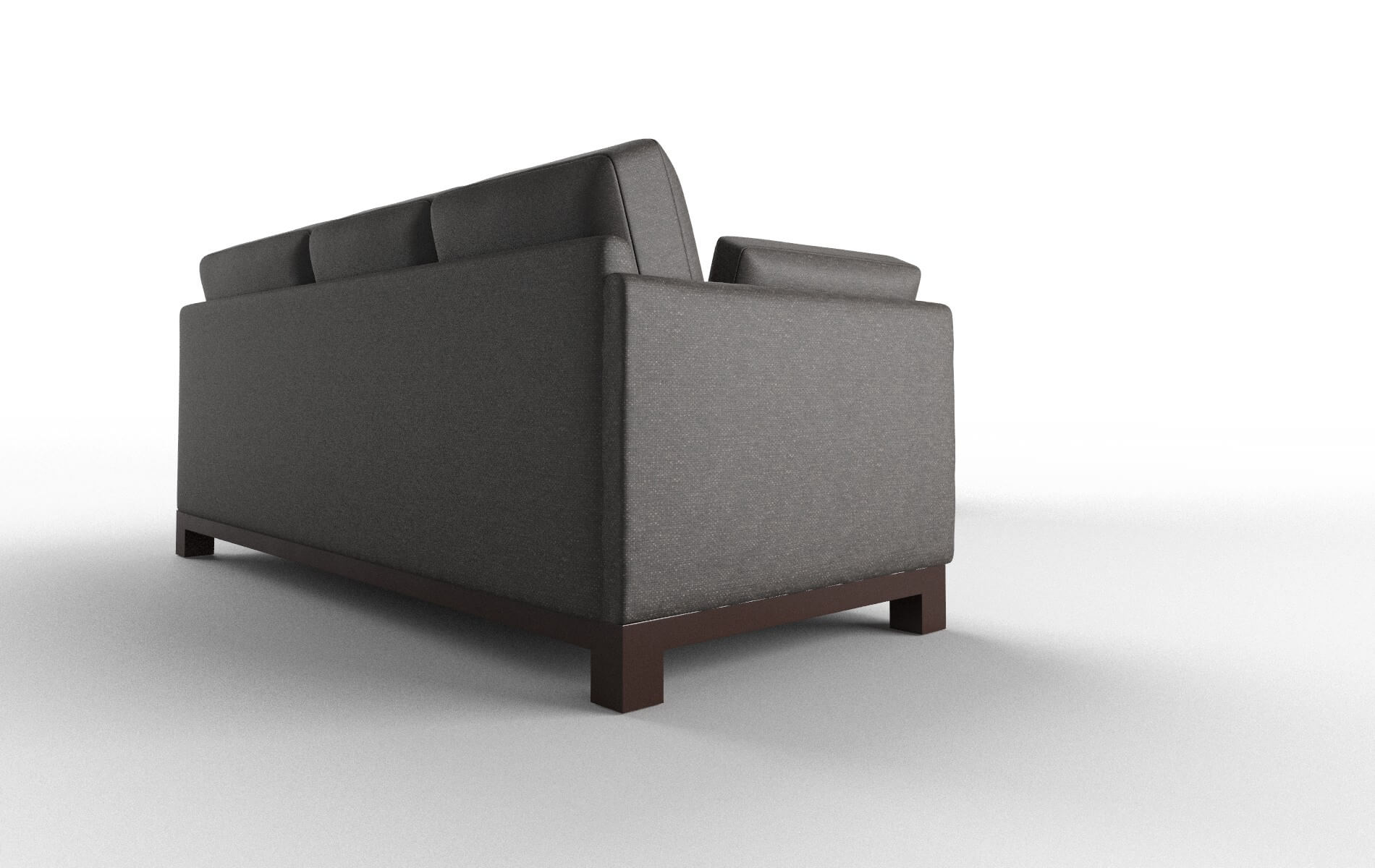 Dover Avenger Denim Sectional espresso legs 3