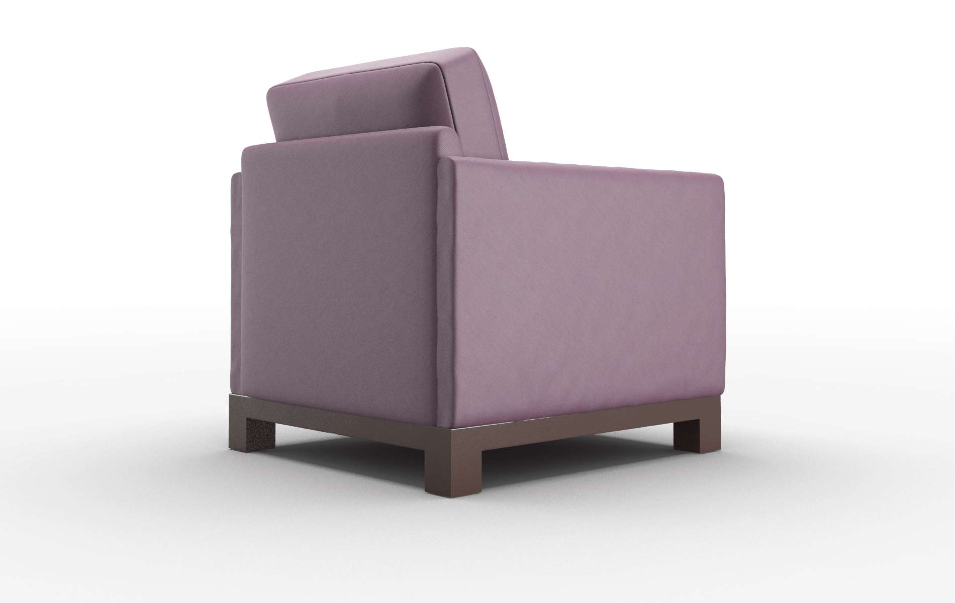 Dover Bella Aubergine Chair espresso legs 5