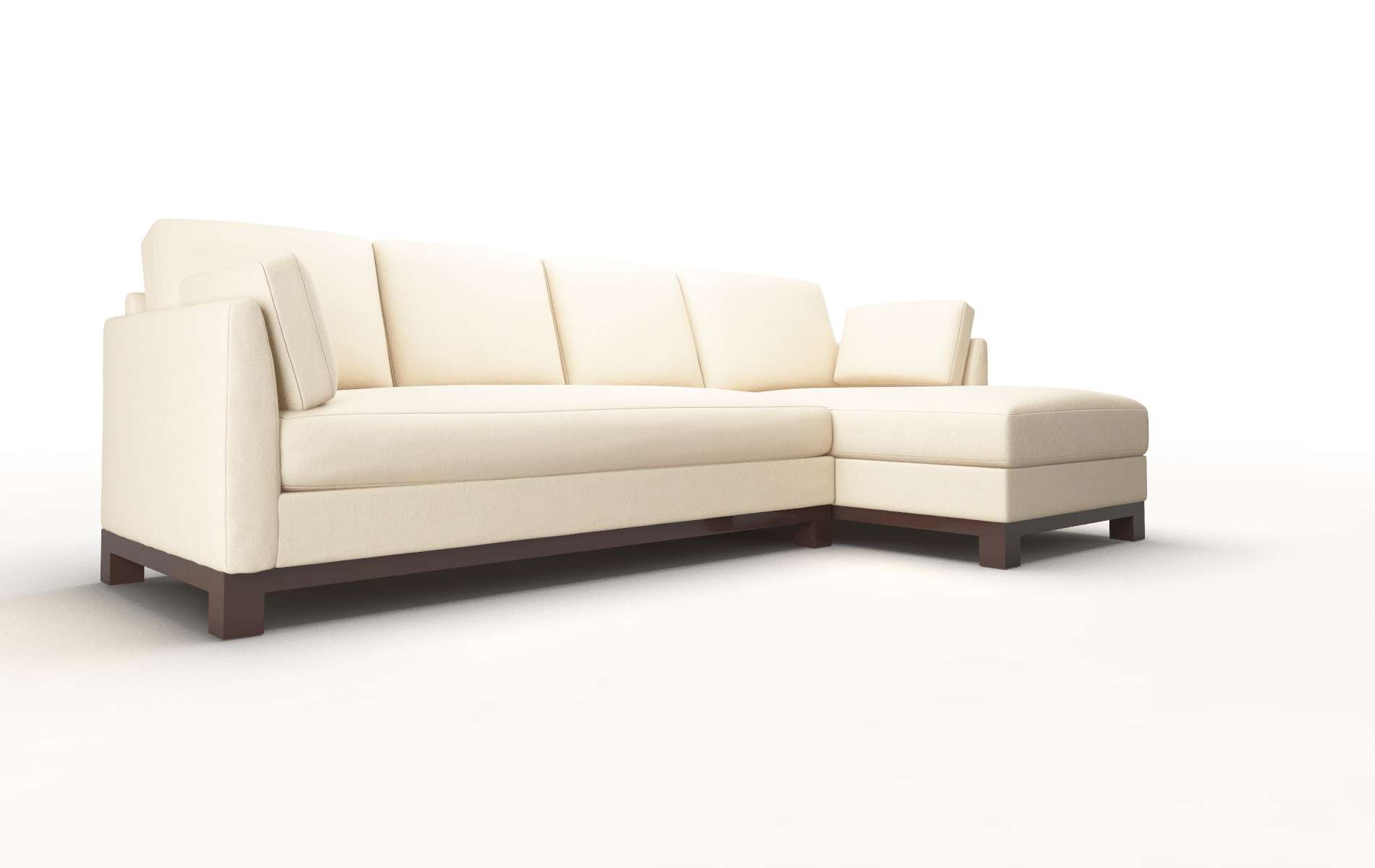 Dover Bella Buckwheat Panel espresso legs 2