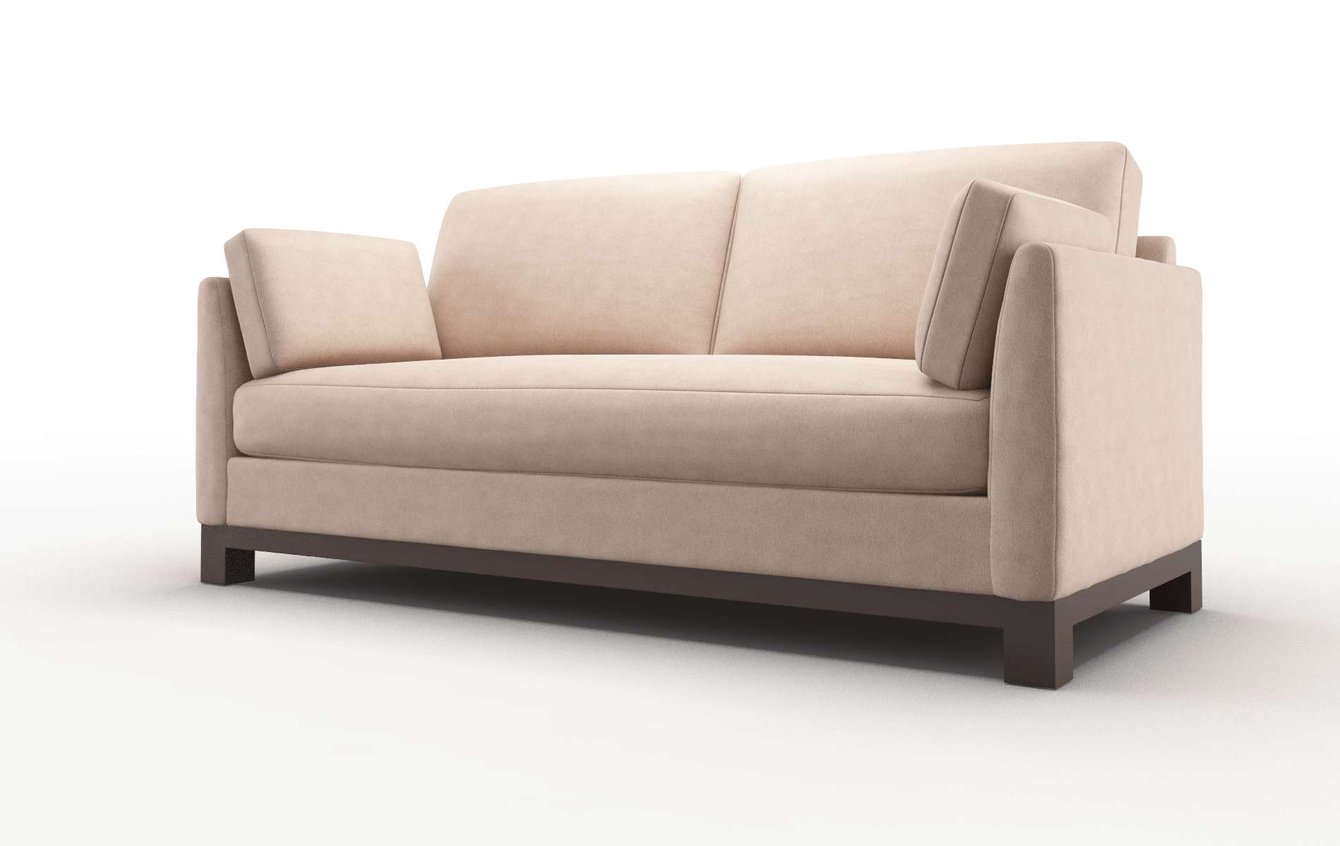 Dover Bella Cocoa Sofa espresso legs 4