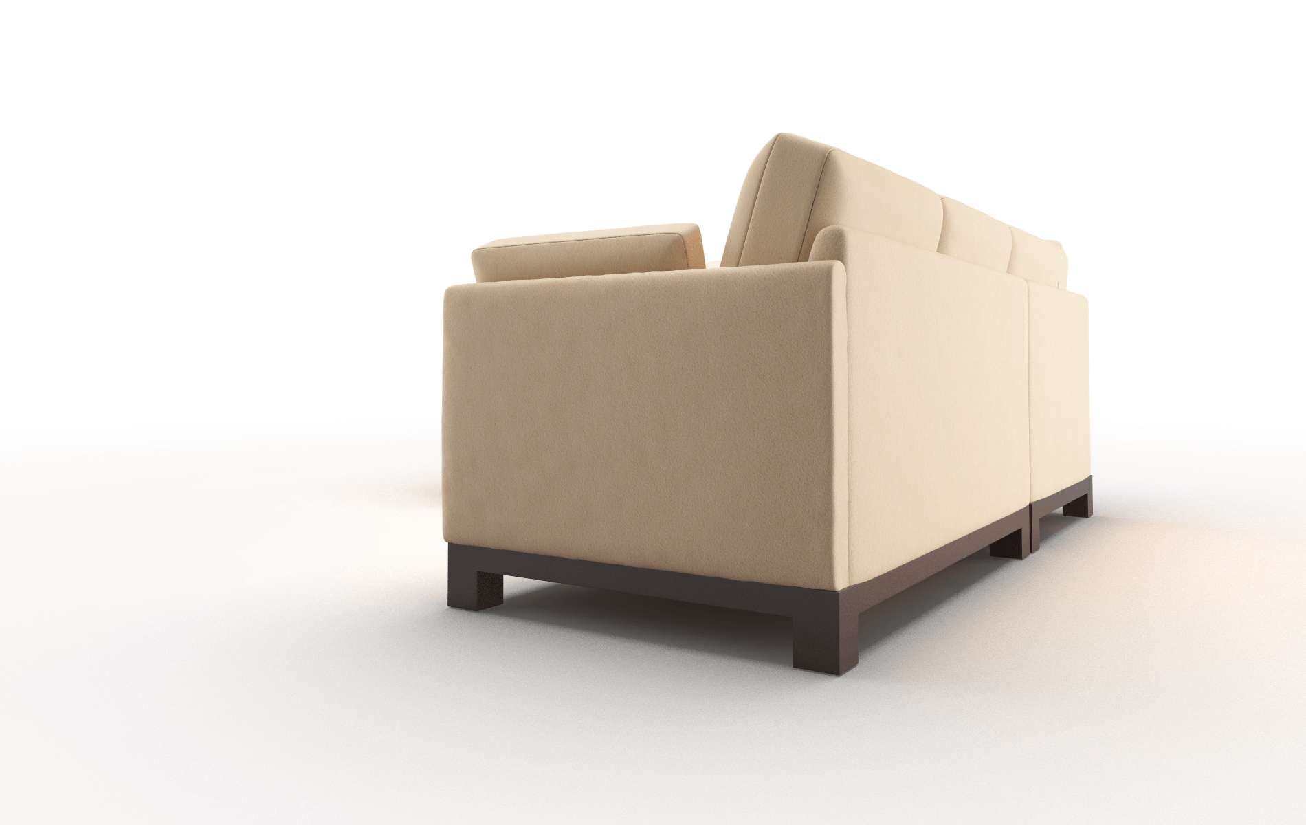 Dover Bella Coffee Sectional espresso legs 4