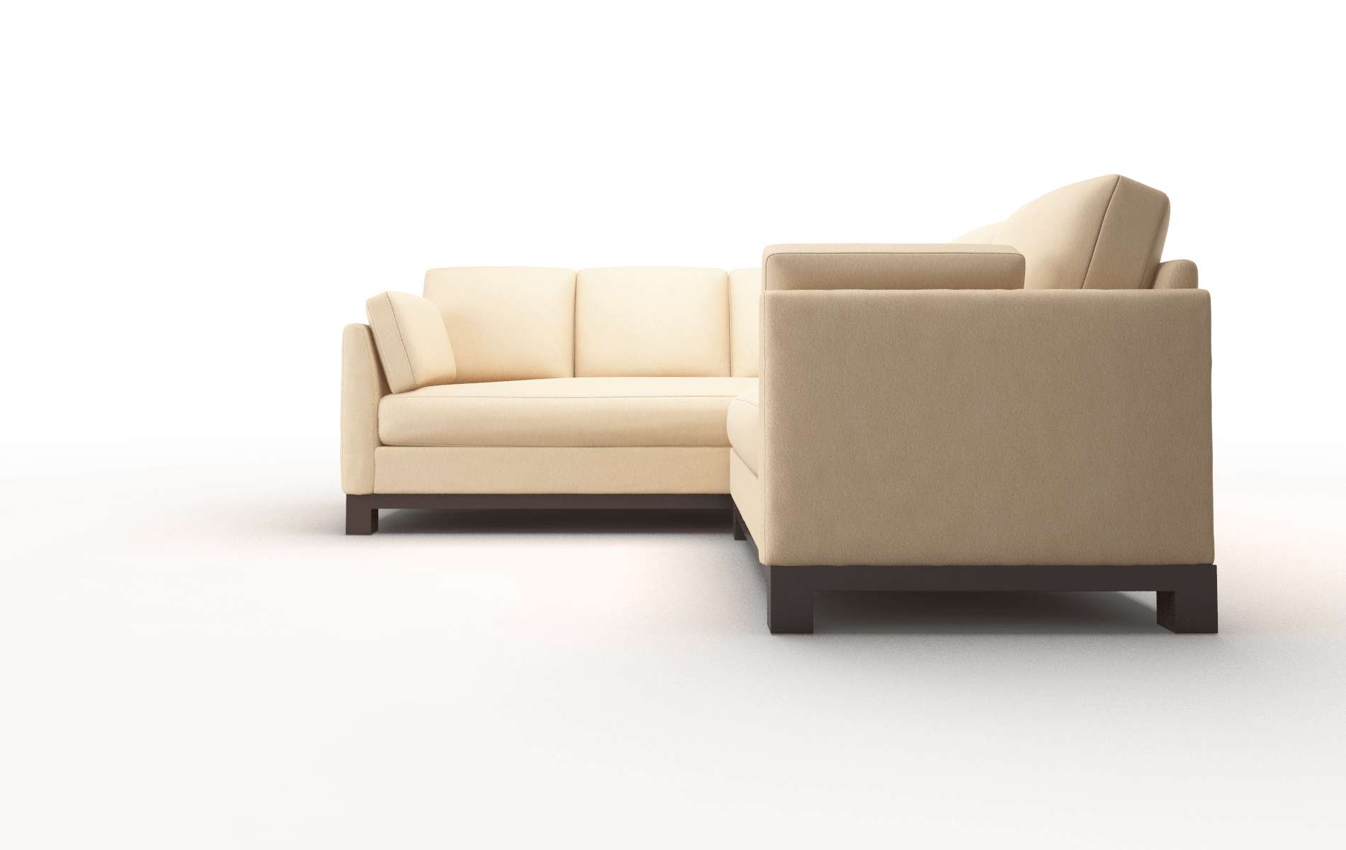Dover Bella Coffee Sectional espresso legs 5