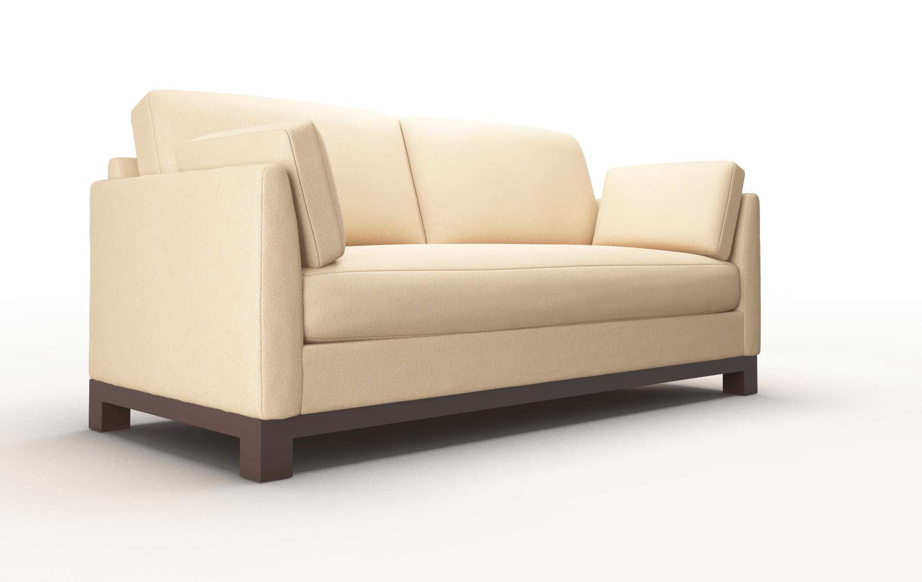 Dover Bella Coffee Sofa espresso legs 2