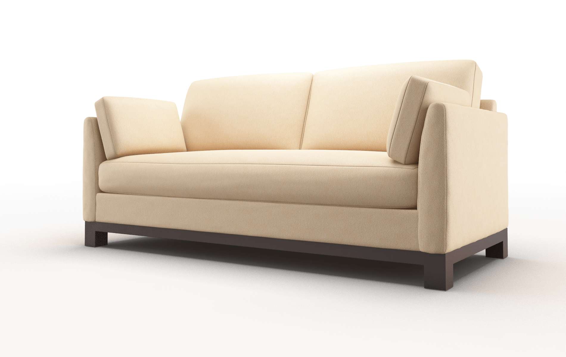 Dover Bella Coffee Sofa espresso legs 4