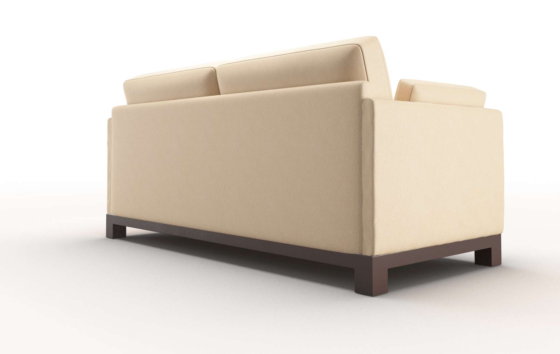 Dover Bella Coffee Sofa espresso legs 5