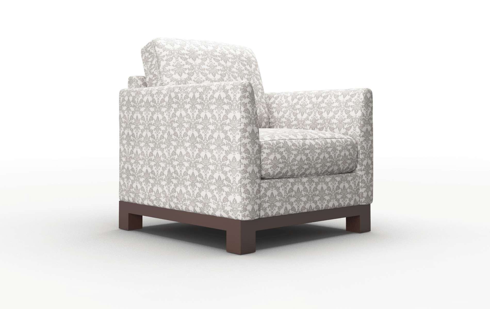 Dover Bergamo Dove Chair espresso legs 2