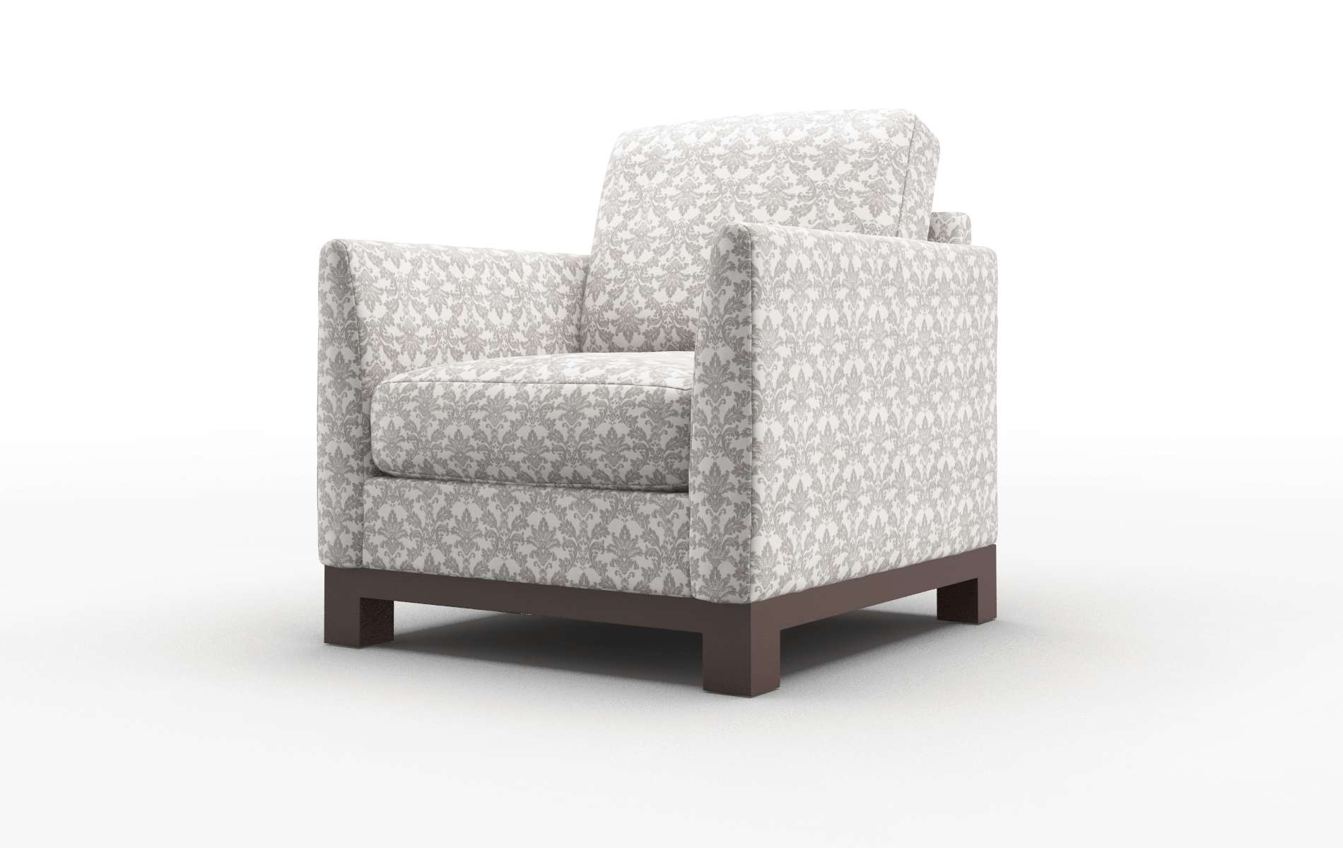 Dover Bergamo Dove Chair espresso legs 4