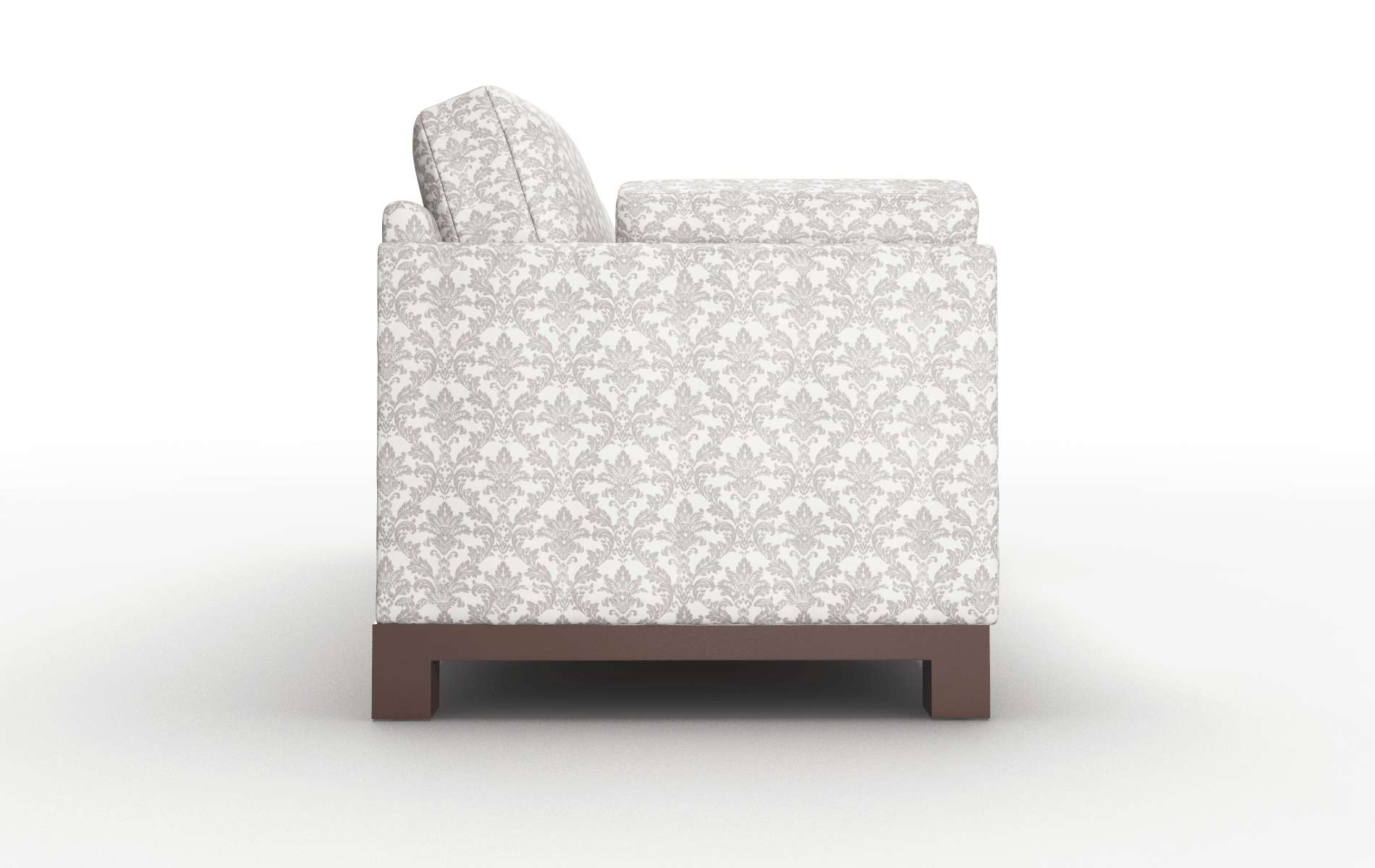 Dover Bergamo Dove Sofa espresso legs 3