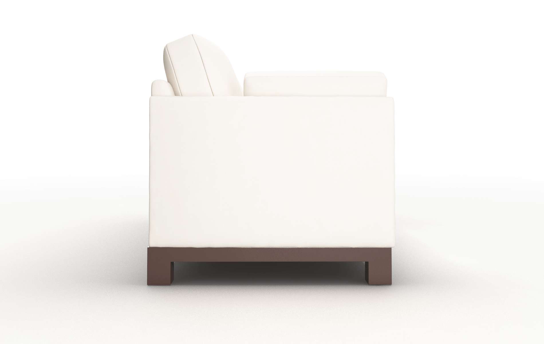 Dover Blanche Milky Sofa espresso legs 3
