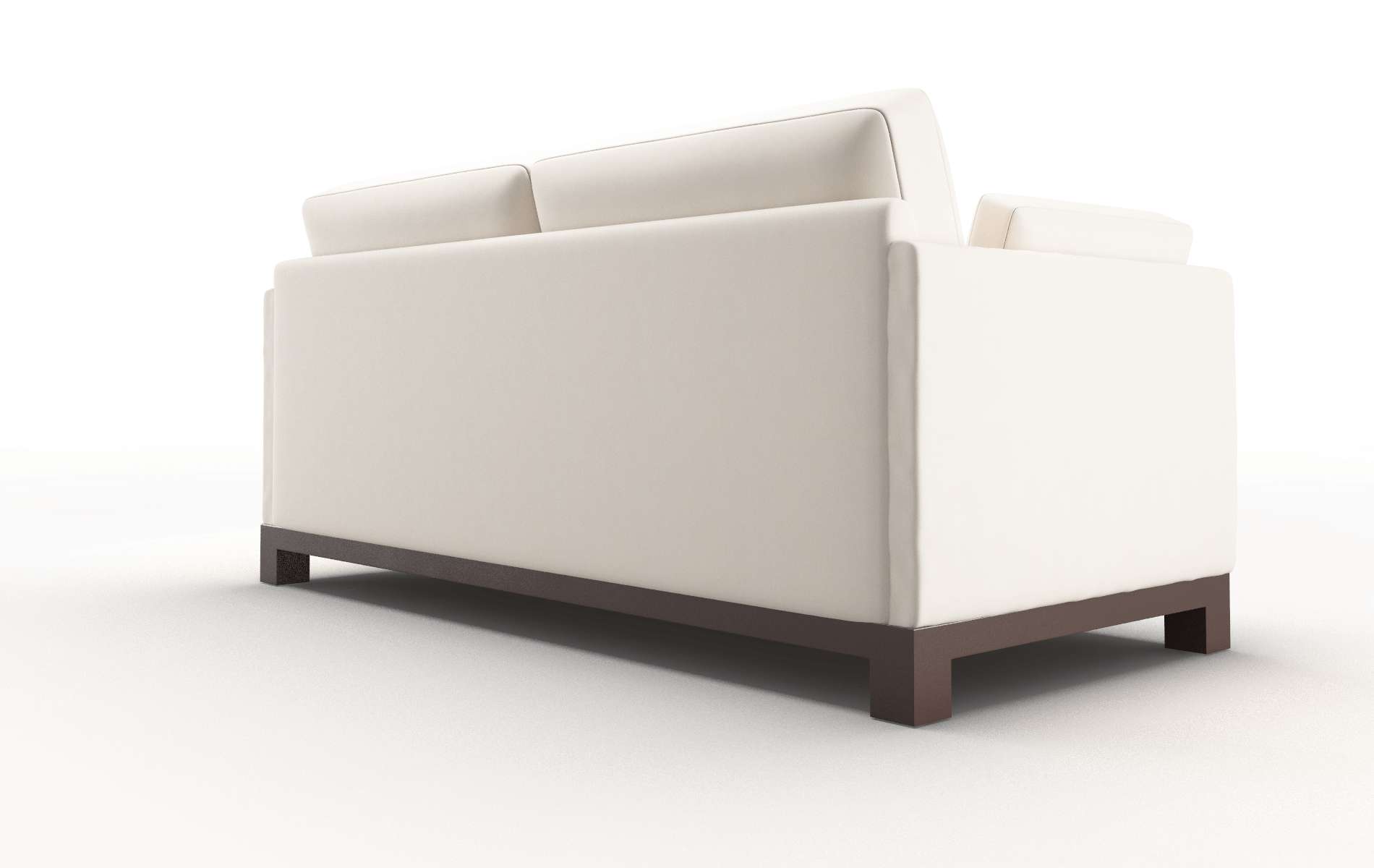 Dover Blanche Milky Sofa espresso legs 5