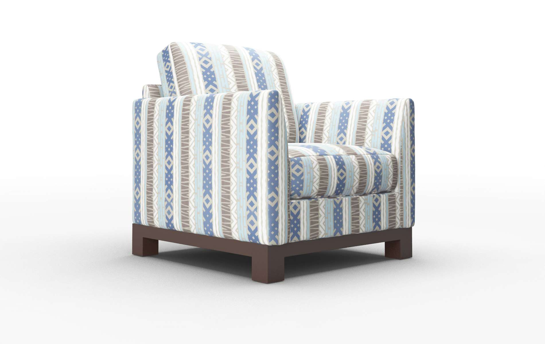 Dover Bodhi Indigo Chair espresso legs 2