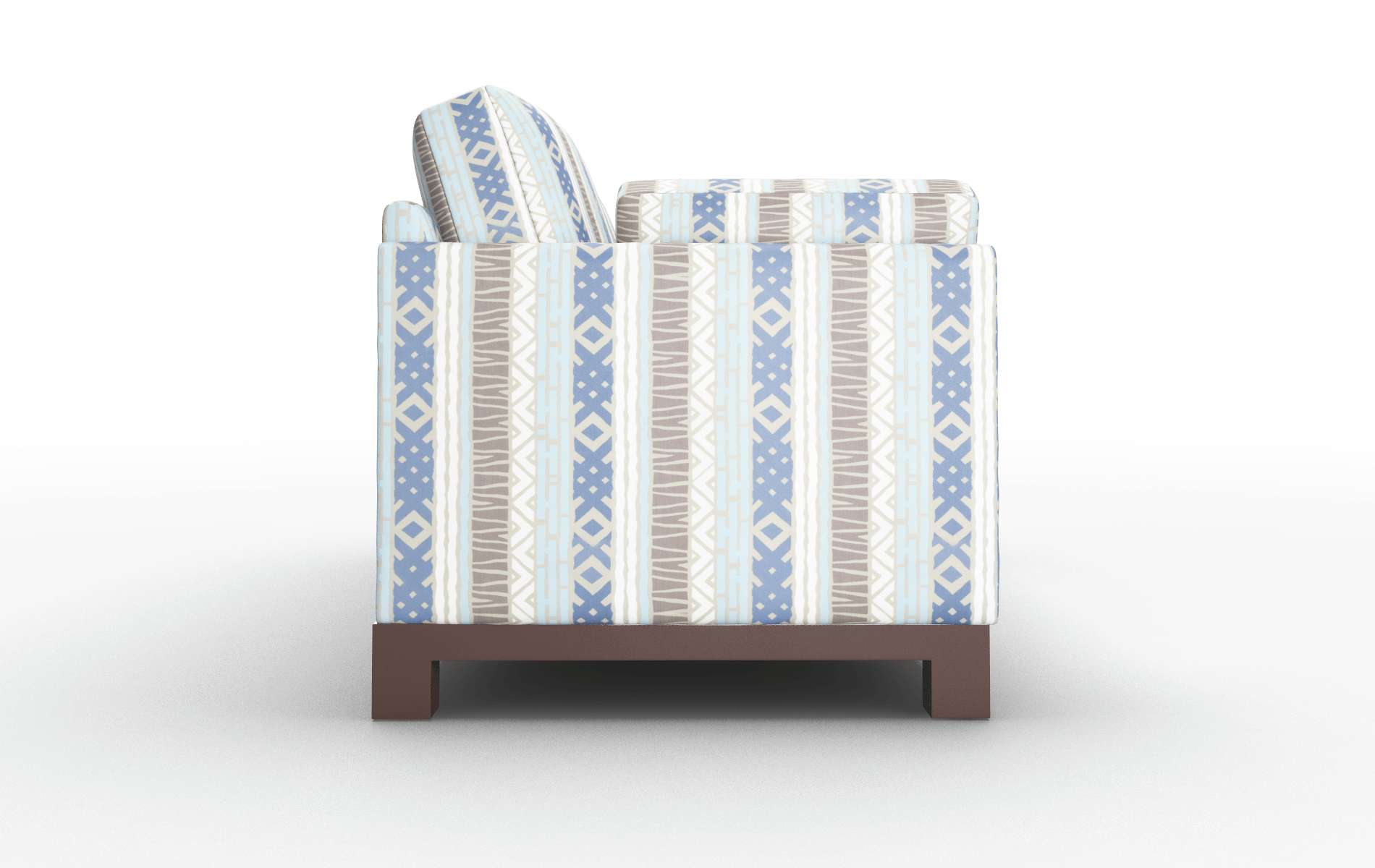 Dover Bodhi Indigo Sofa espresso legs 3