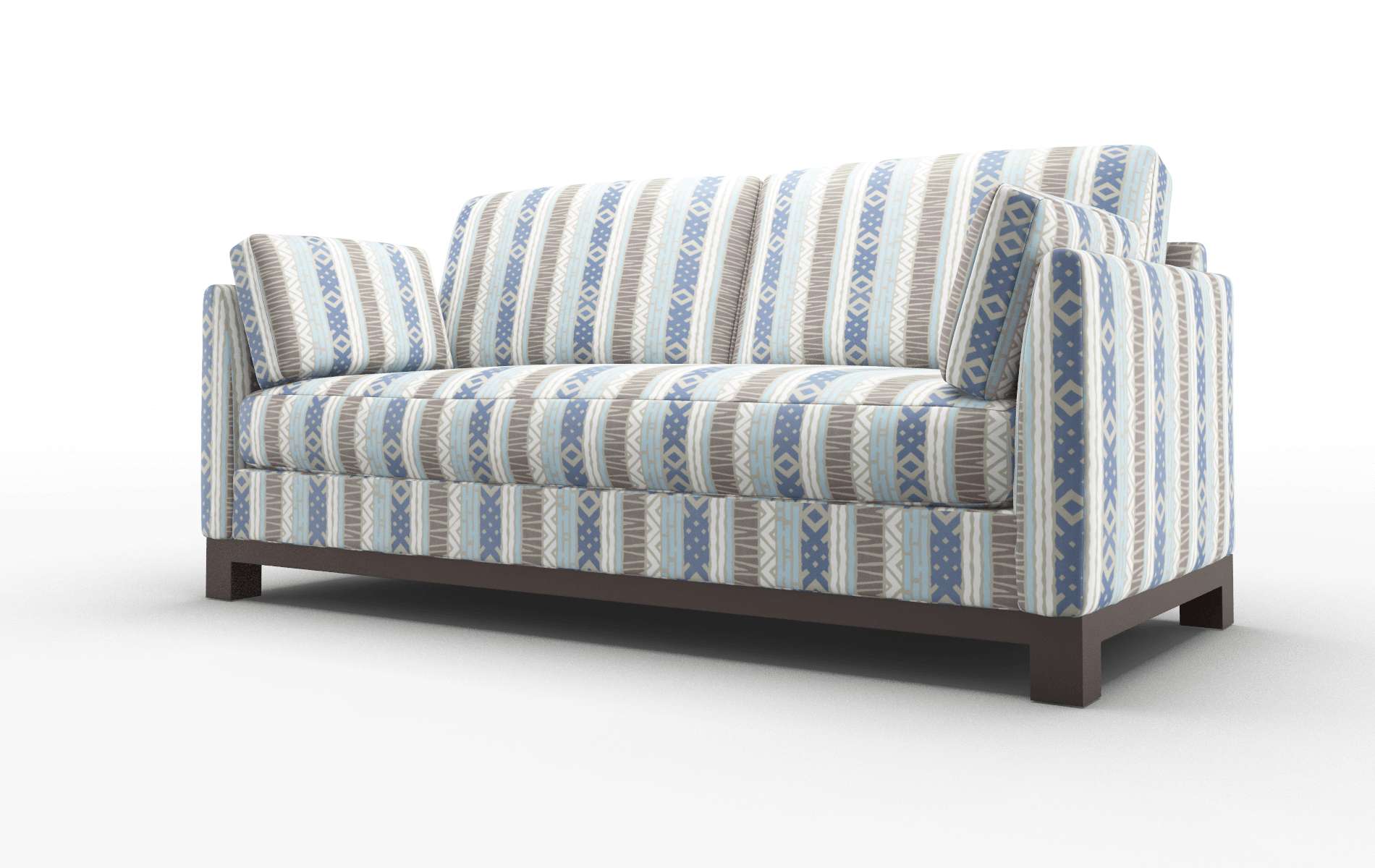 Dover Bodhi Indigo Sofa espresso legs 4