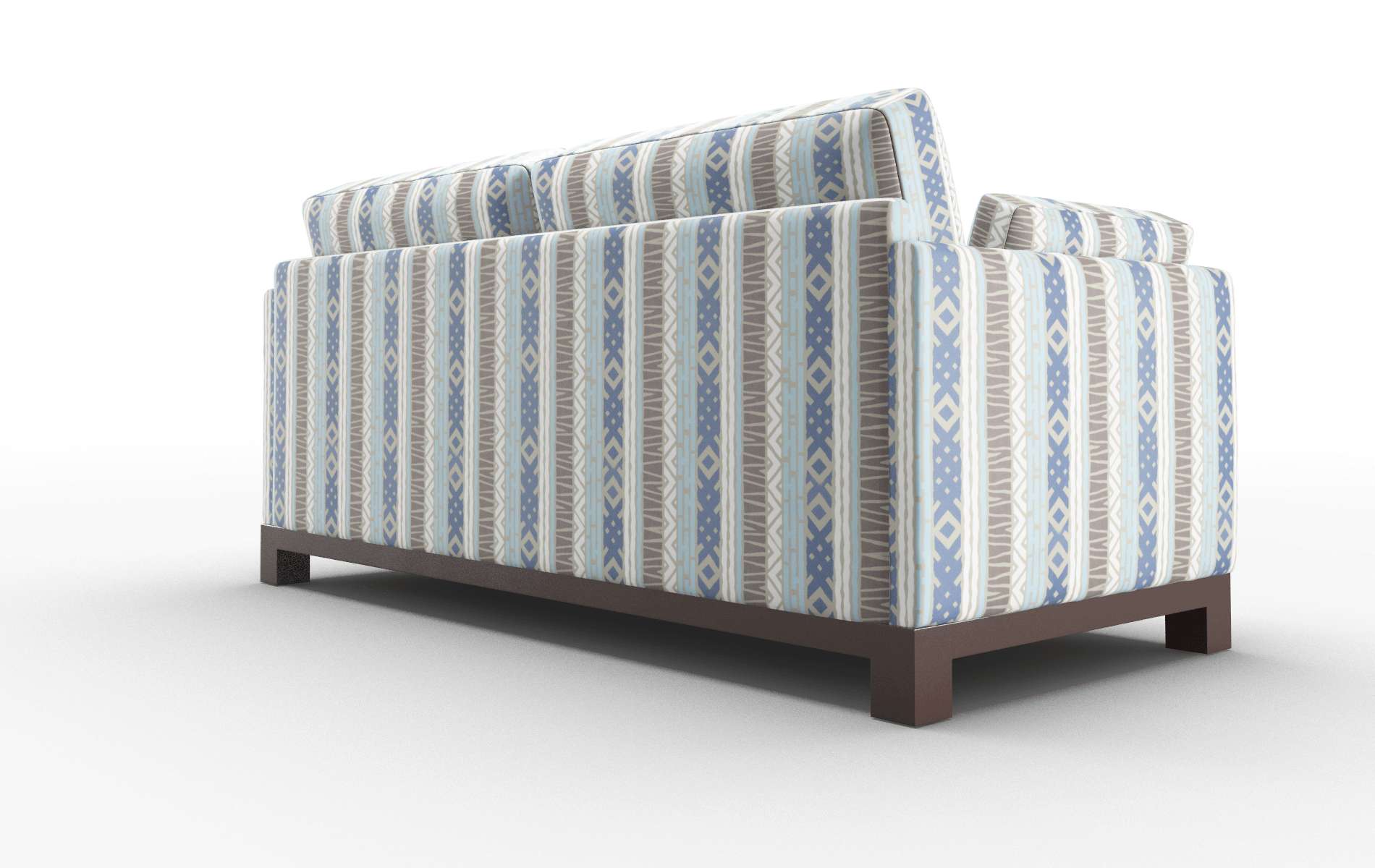 Dover Bodhi Indigo Sofa espresso legs 5