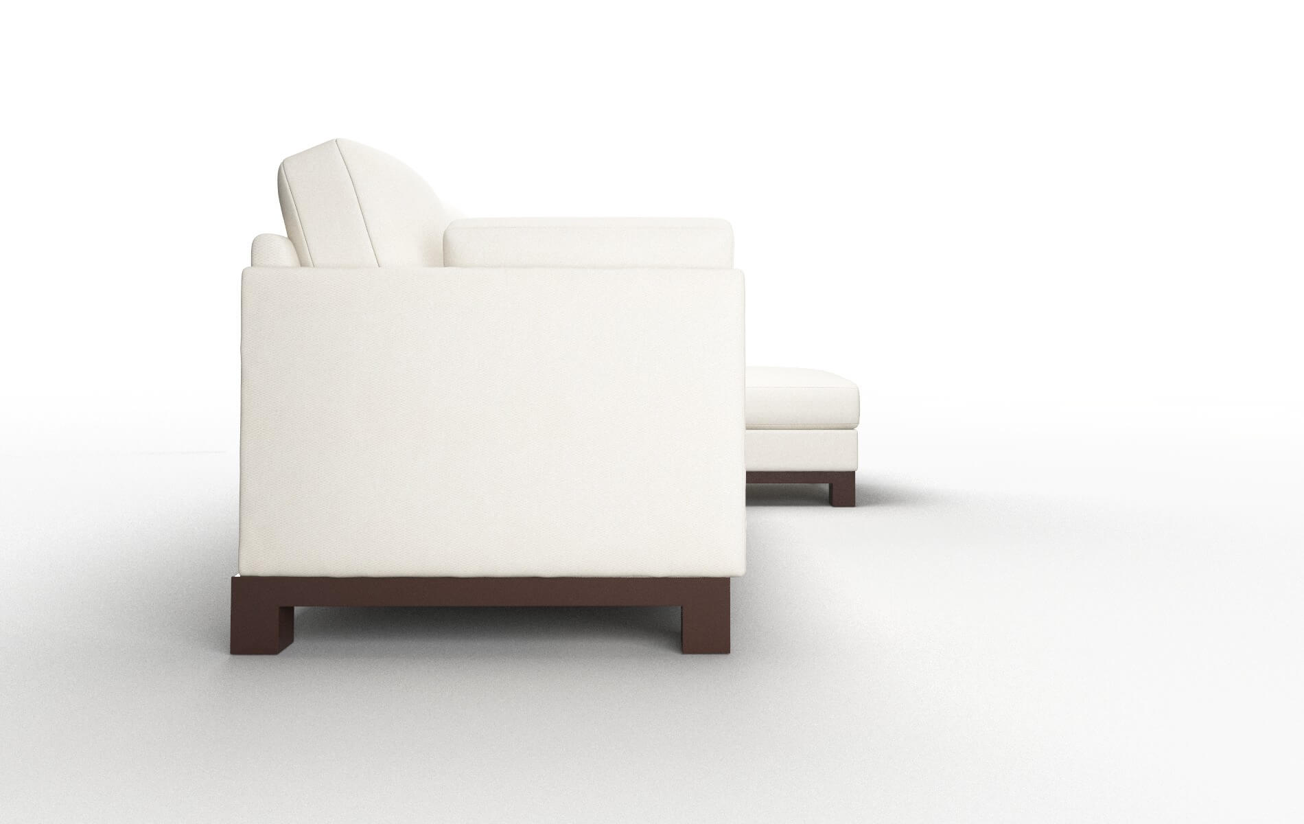 Dover Bungalow Ivory Panel espresso legs 3