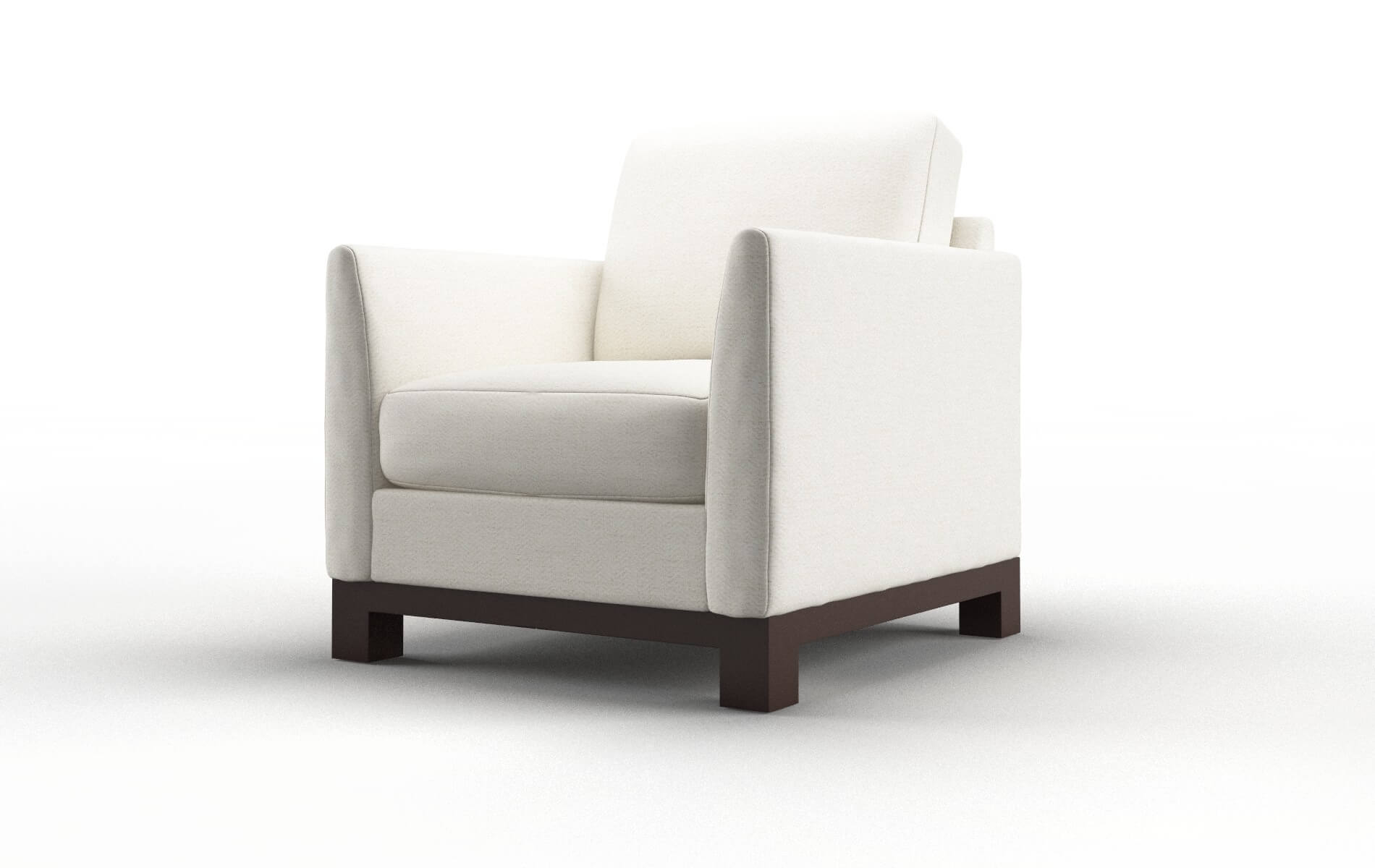 Dover Catalina Ivory Chair espresso legs 4