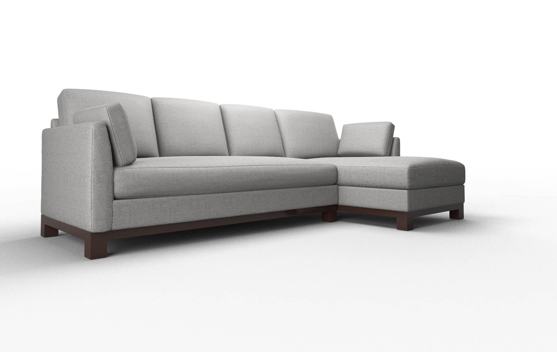 Dover Catalina Steel Panel espresso legs 2