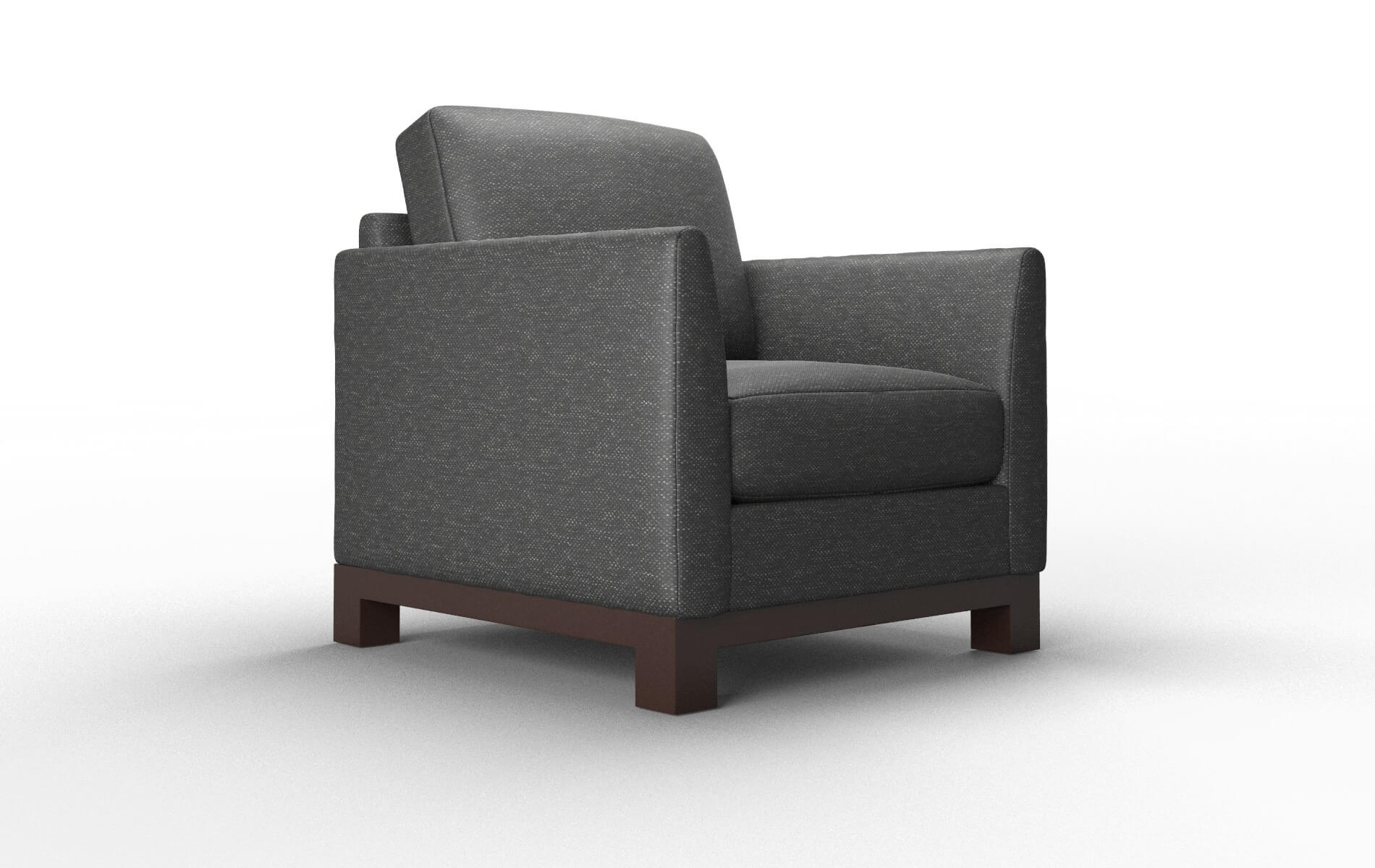 Dover Chance Denim Chair espresso legs 2