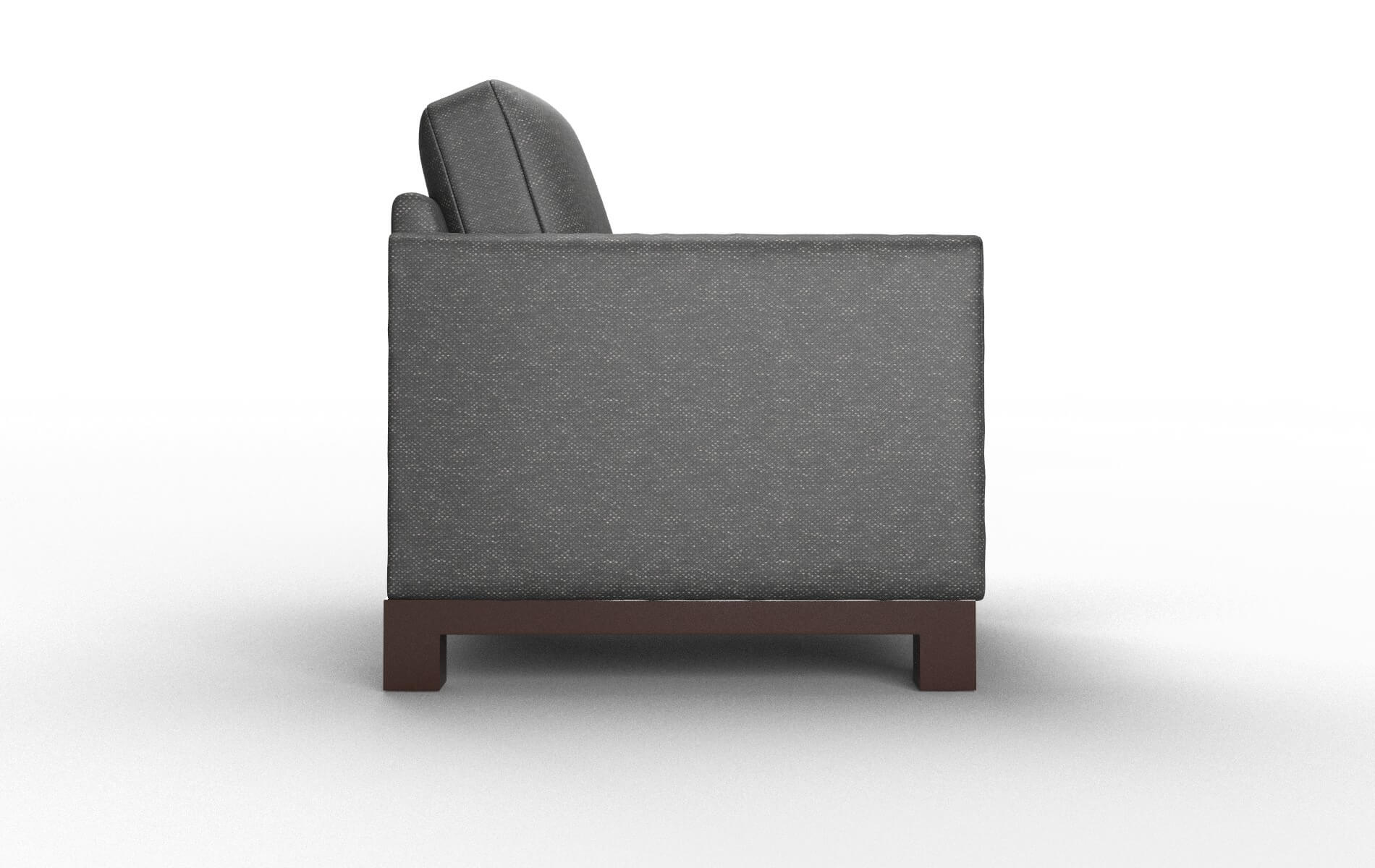 Dover Chance Denim Chair espresso legs 3