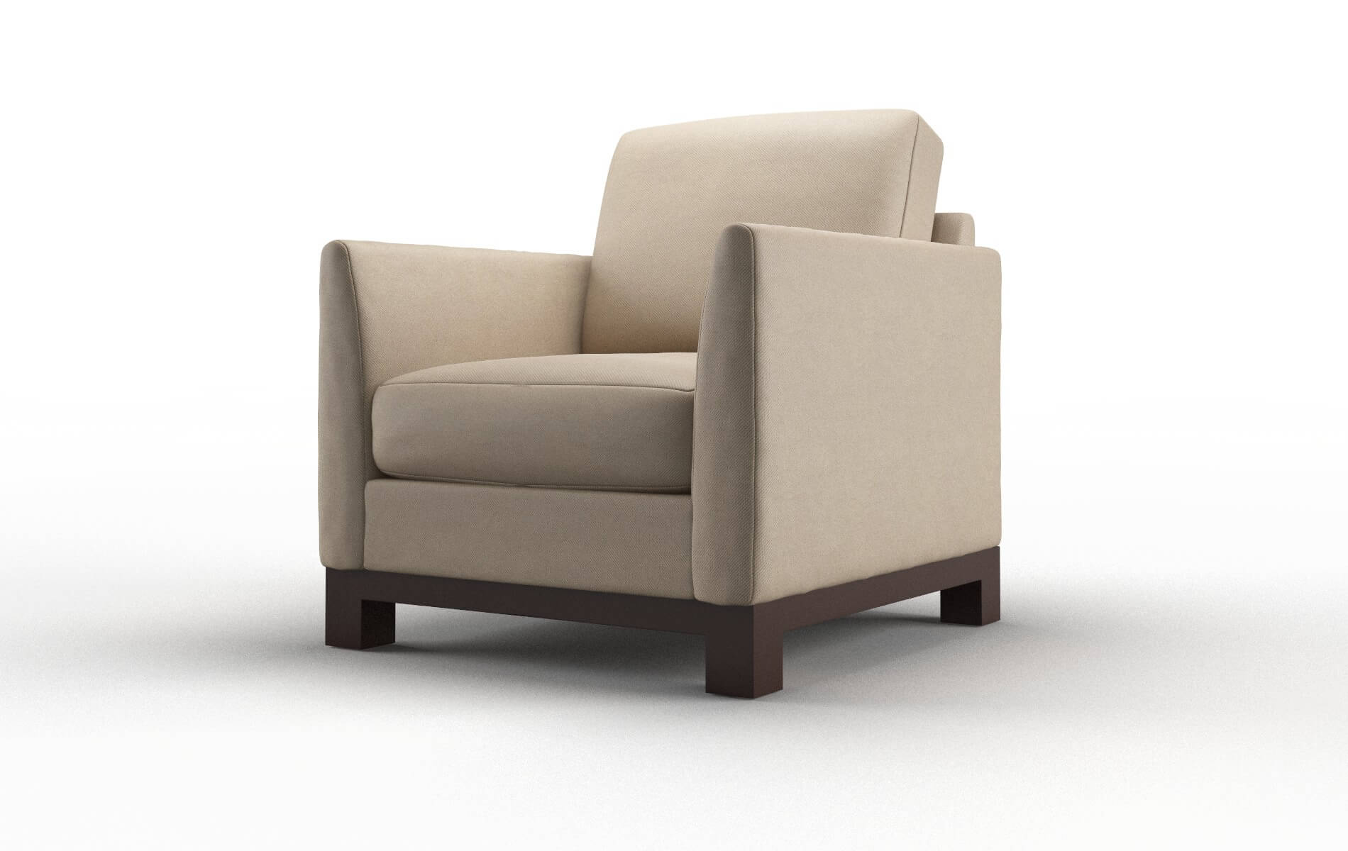 Dover Chance Platinum Chair espresso legs 4