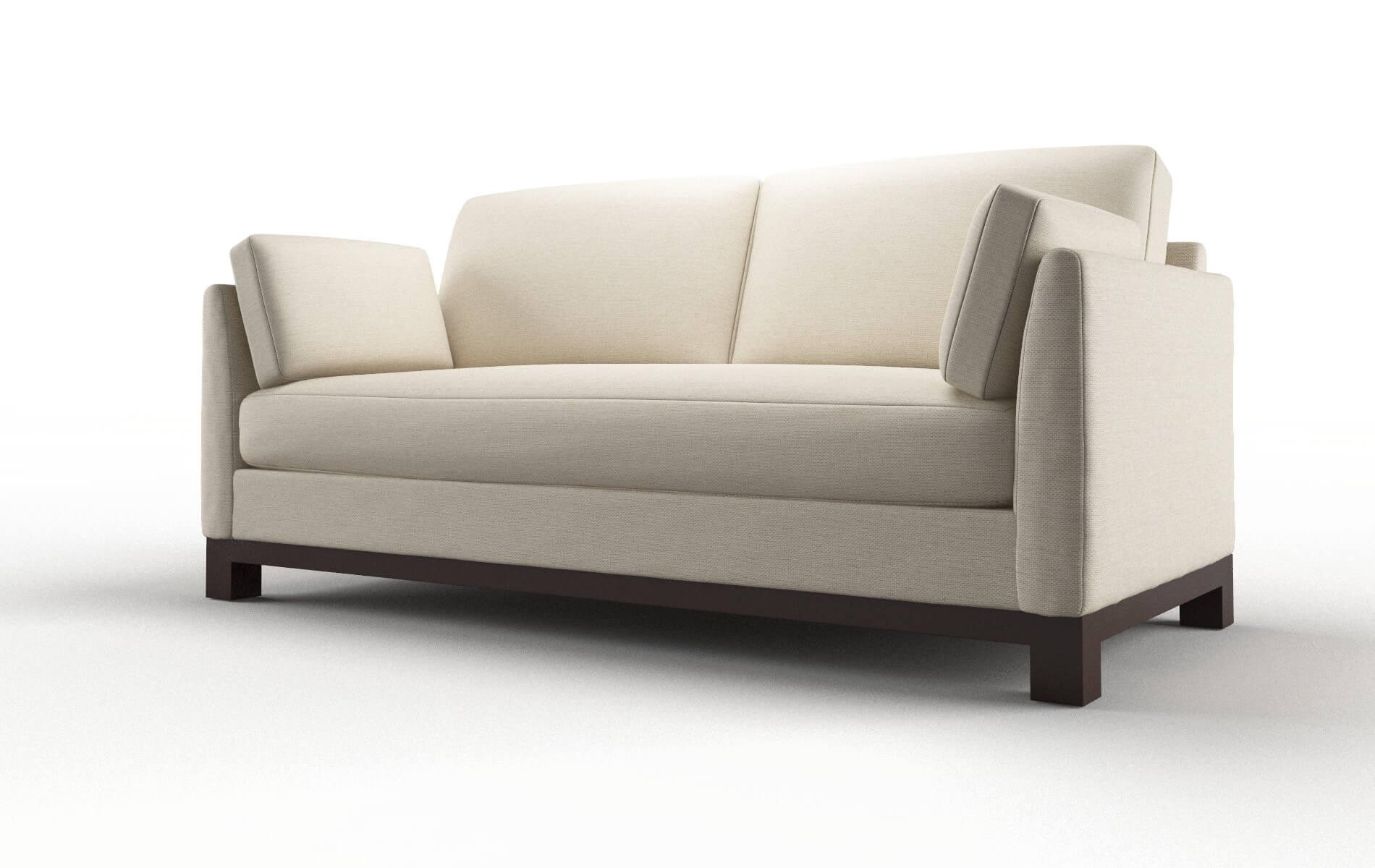 Dover Chance Sand Sofa espresso legs 5