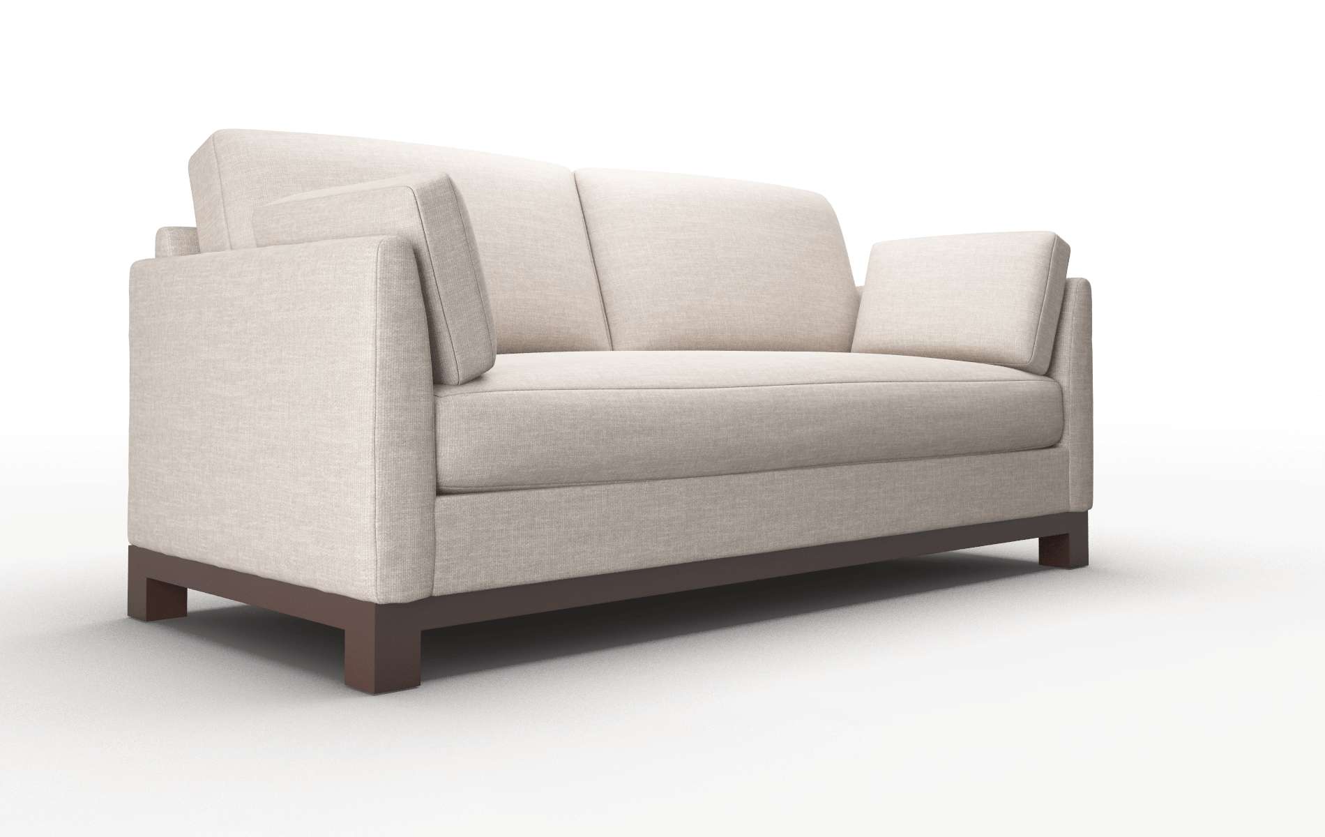 Dover Clyde Dolphin Sofa espresso legs 2