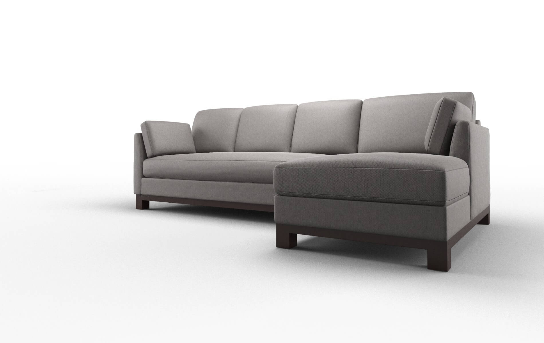 Dover Cosmo Charcoal Panel espresso legs 4