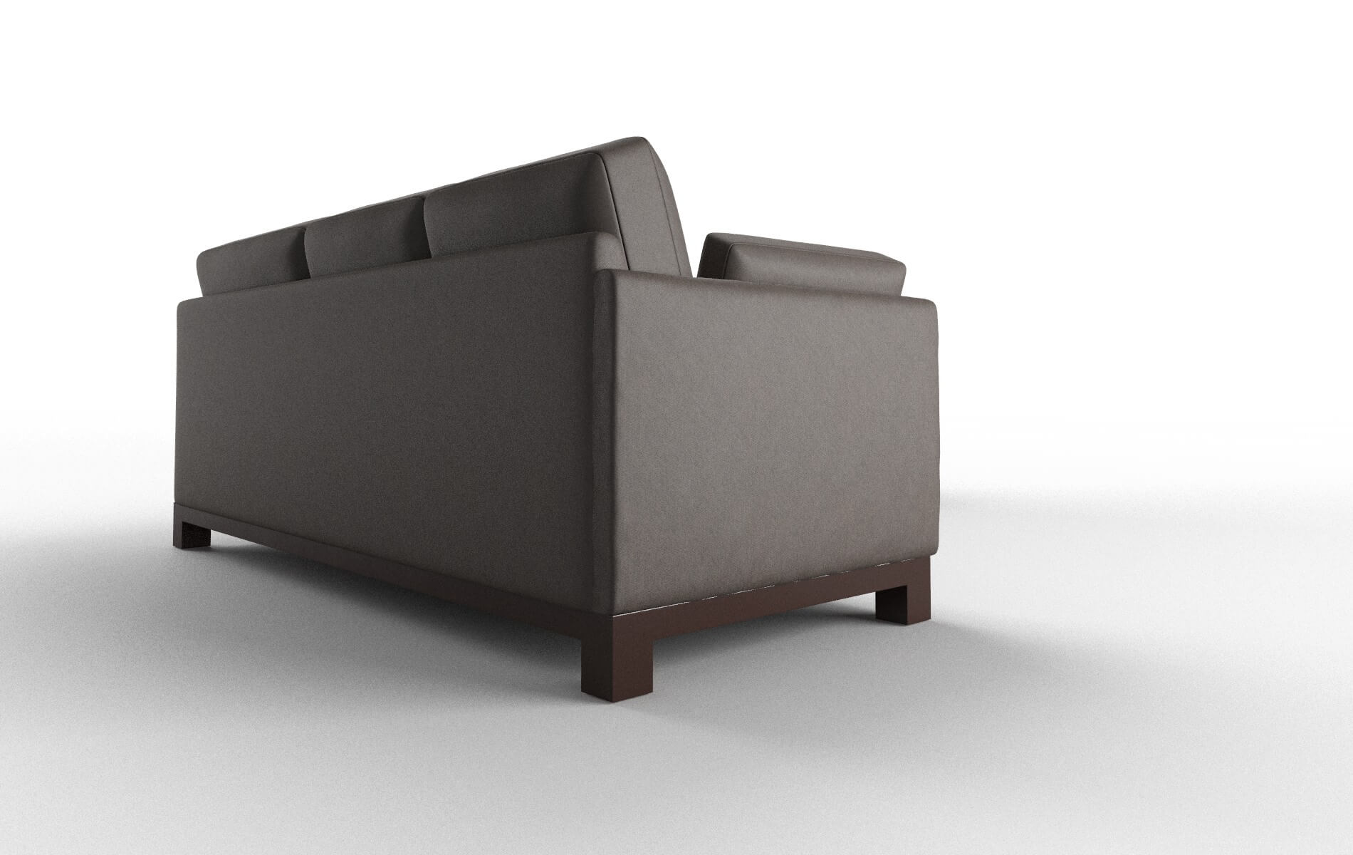 Dover Cosmo Chocolate Sectional espresso legs 3