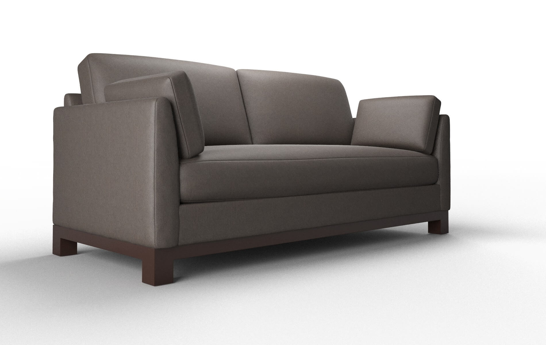 Dover Cosmo Chocolate Sofa espresso legs 2
