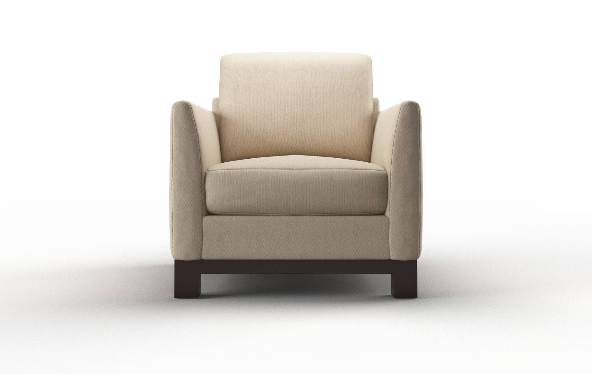 Dover Cosmo Fawn Chair espresso legs 1