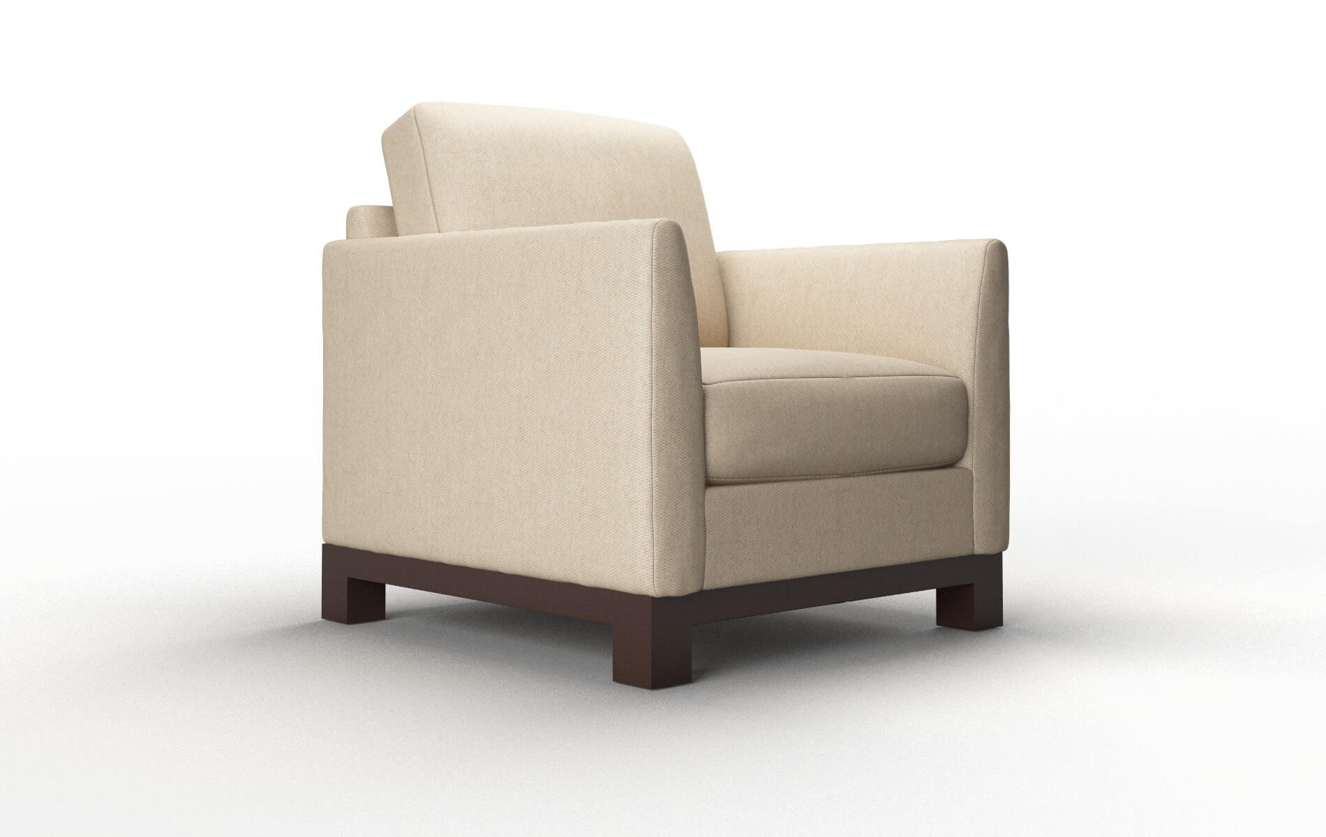 Dover Cosmo Fawn Chair espresso legs 2