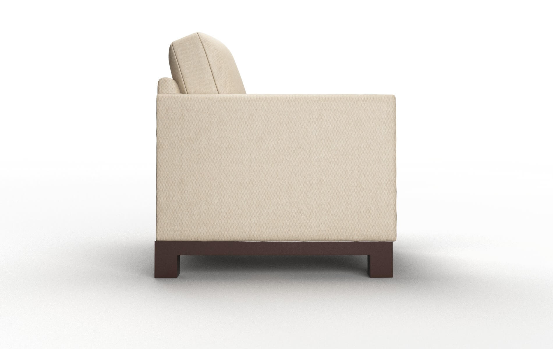 Dover Cosmo Fawn Chair espresso legs 3