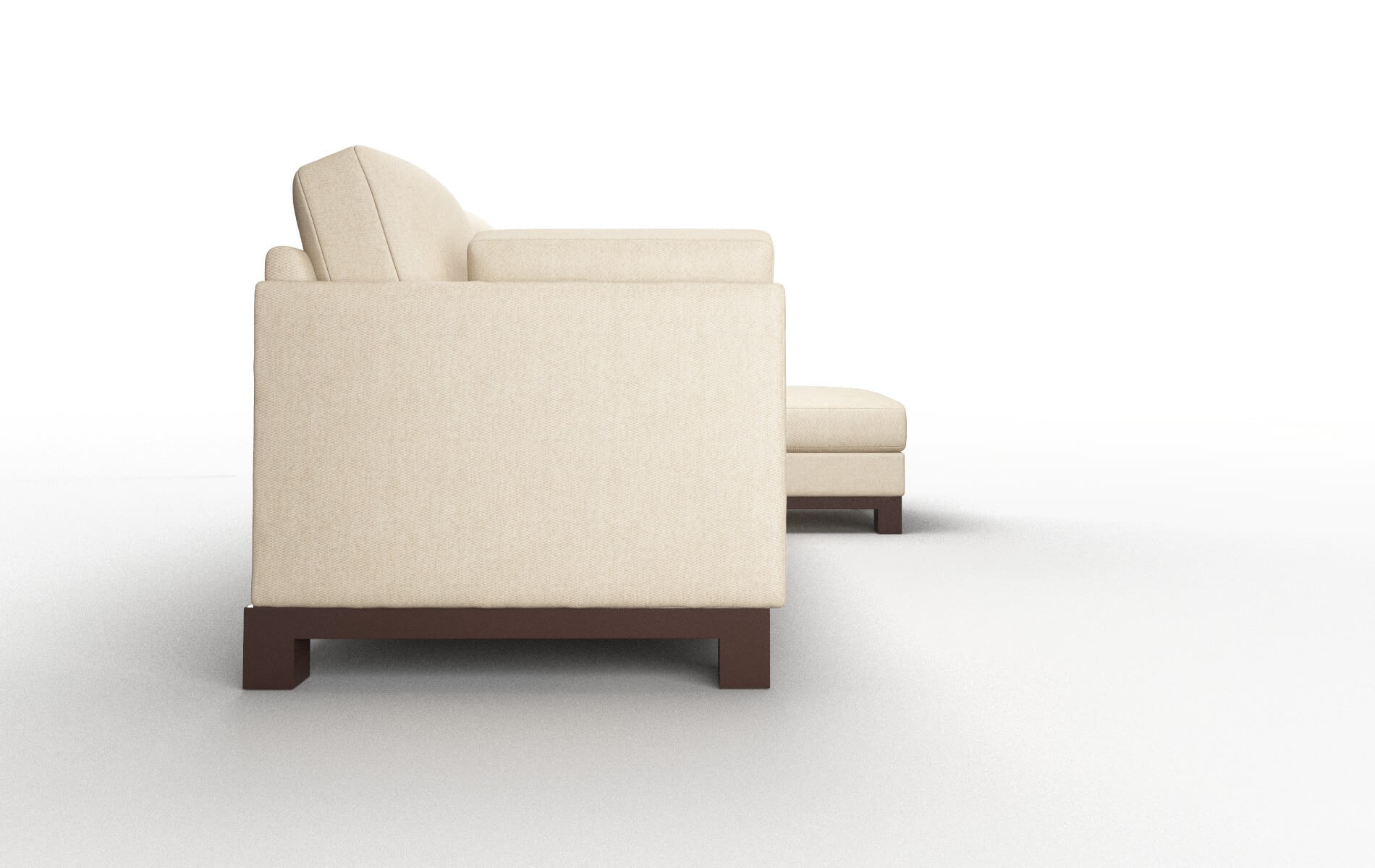 Dover Cosmo Fawn Panel espresso legs 3