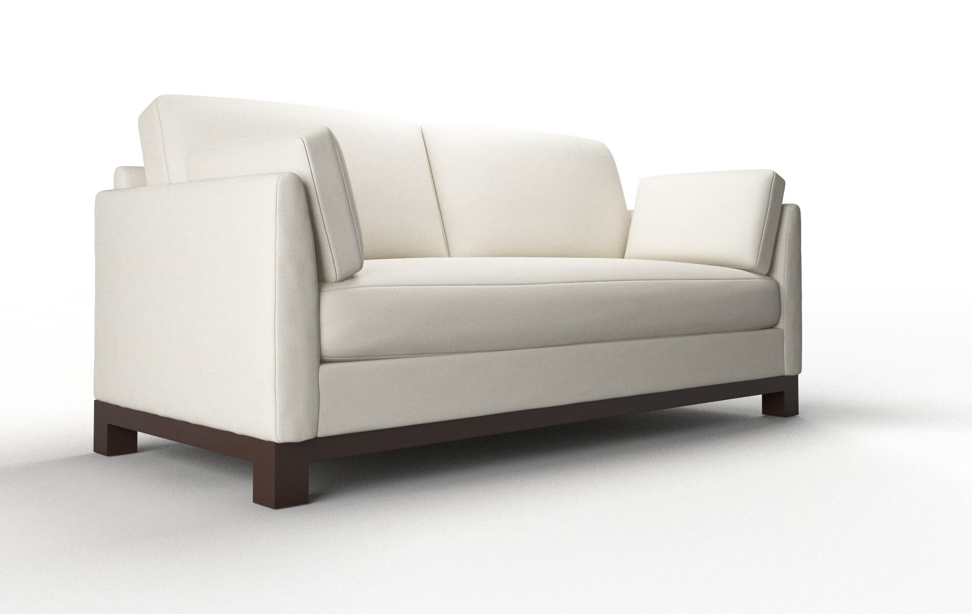 Dover Cosmo Sand Sofa espresso legs 2