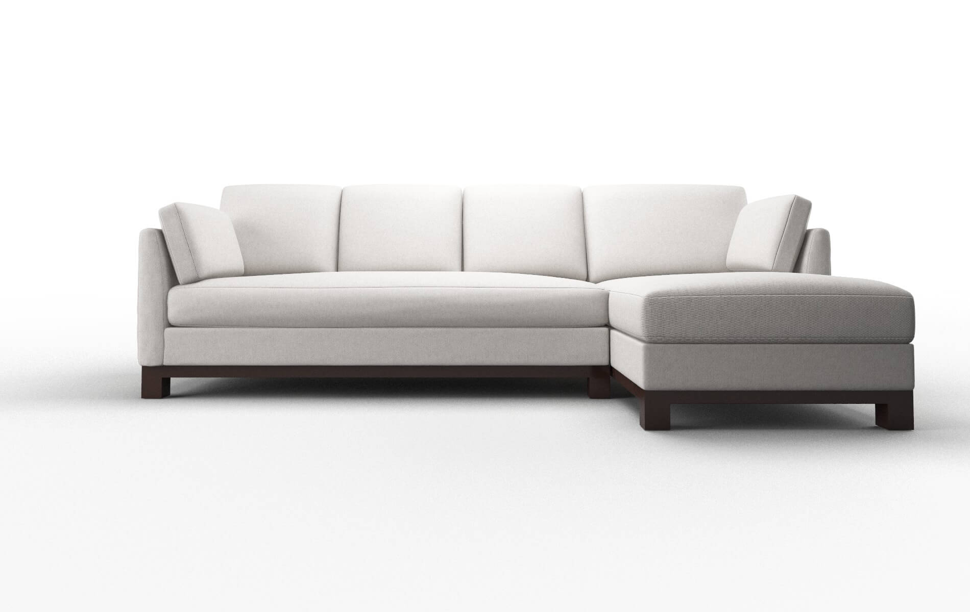 Dover Cosmo Silver Panel espresso legs 1