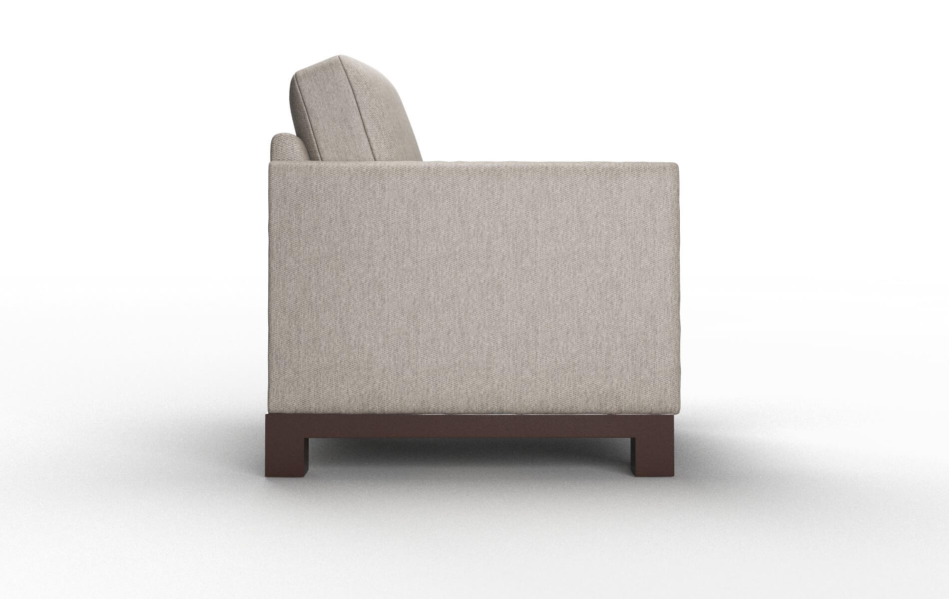 Dover Cosmo Taupe Chair espresso legs 3