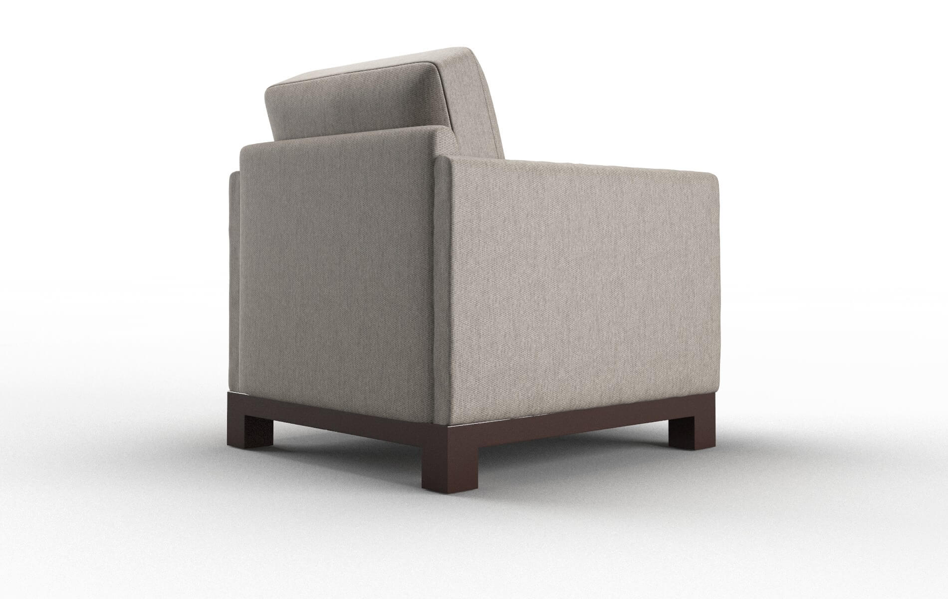 Dover Cosmo Taupe Chair espresso legs 5
